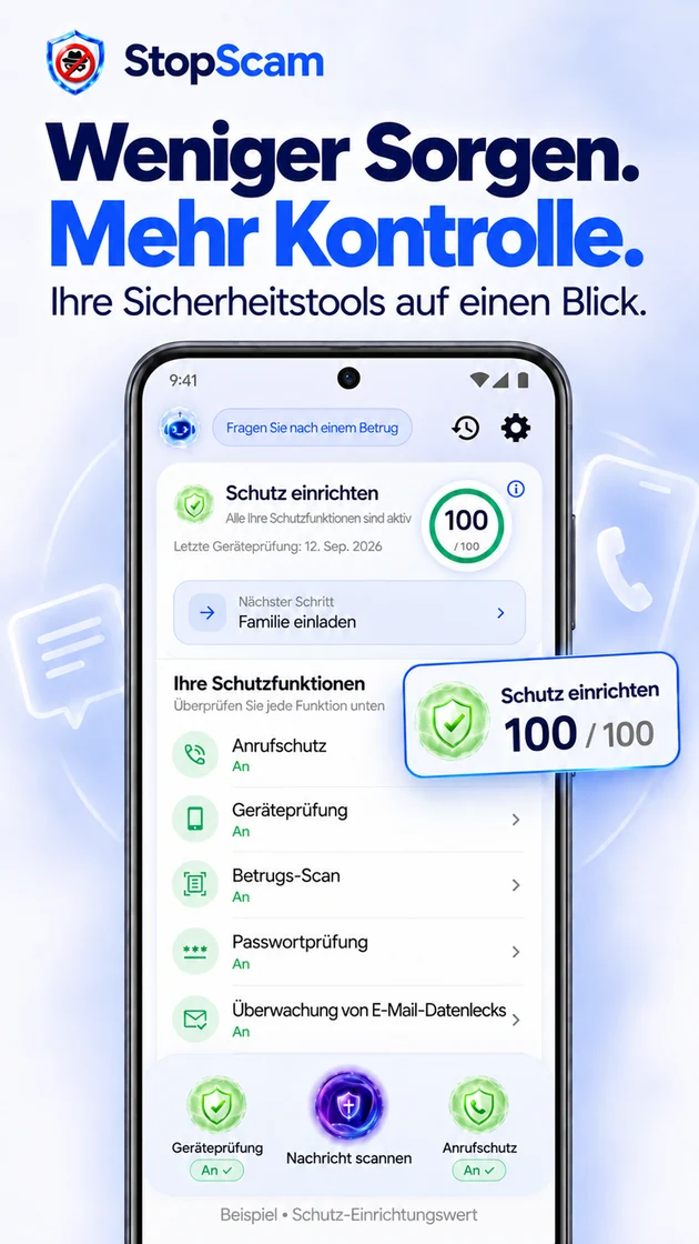 Dein Schutz an einem Ort