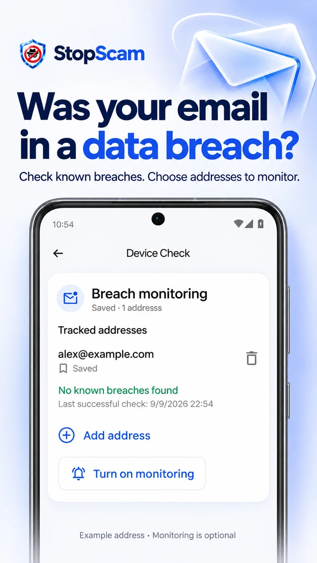Check your email for breaches