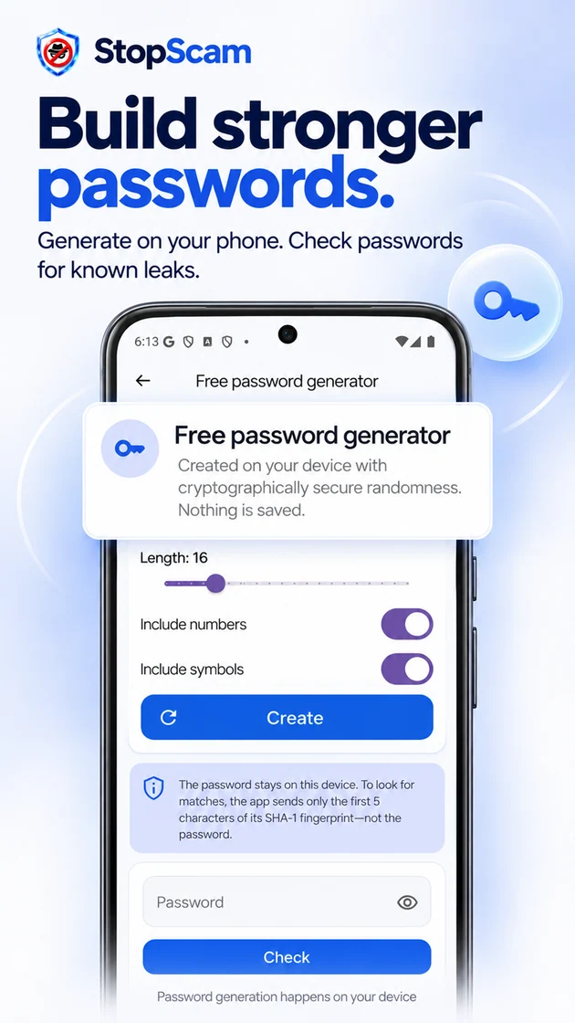 Build stronger passwords