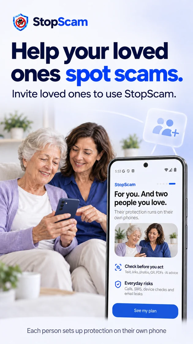 Help your family spot scams