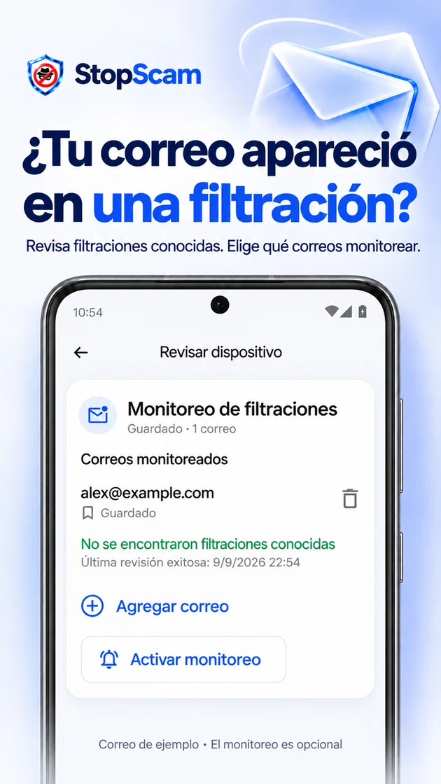 Revisa filtraciones de tu correo