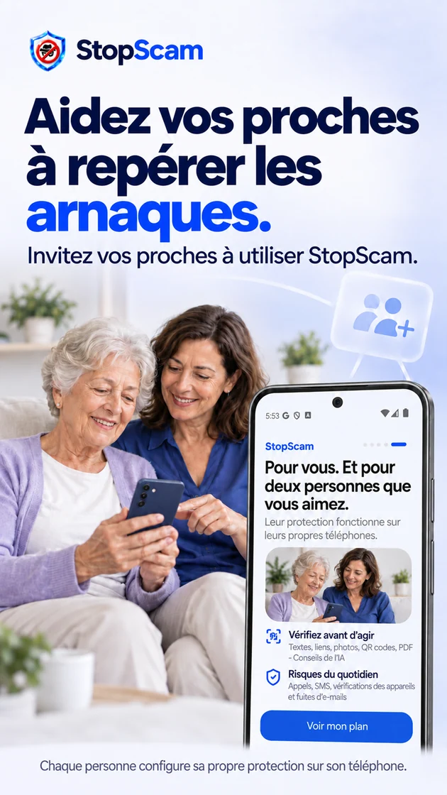 Aidez votre famille à repérer les arnaques