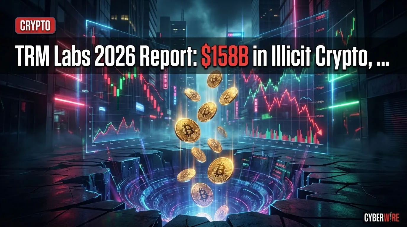 TRM Labs 2026 Relatório: $158B em Cripto Ilícita, ~500% de Aumento em Golpes Habilitados por IA