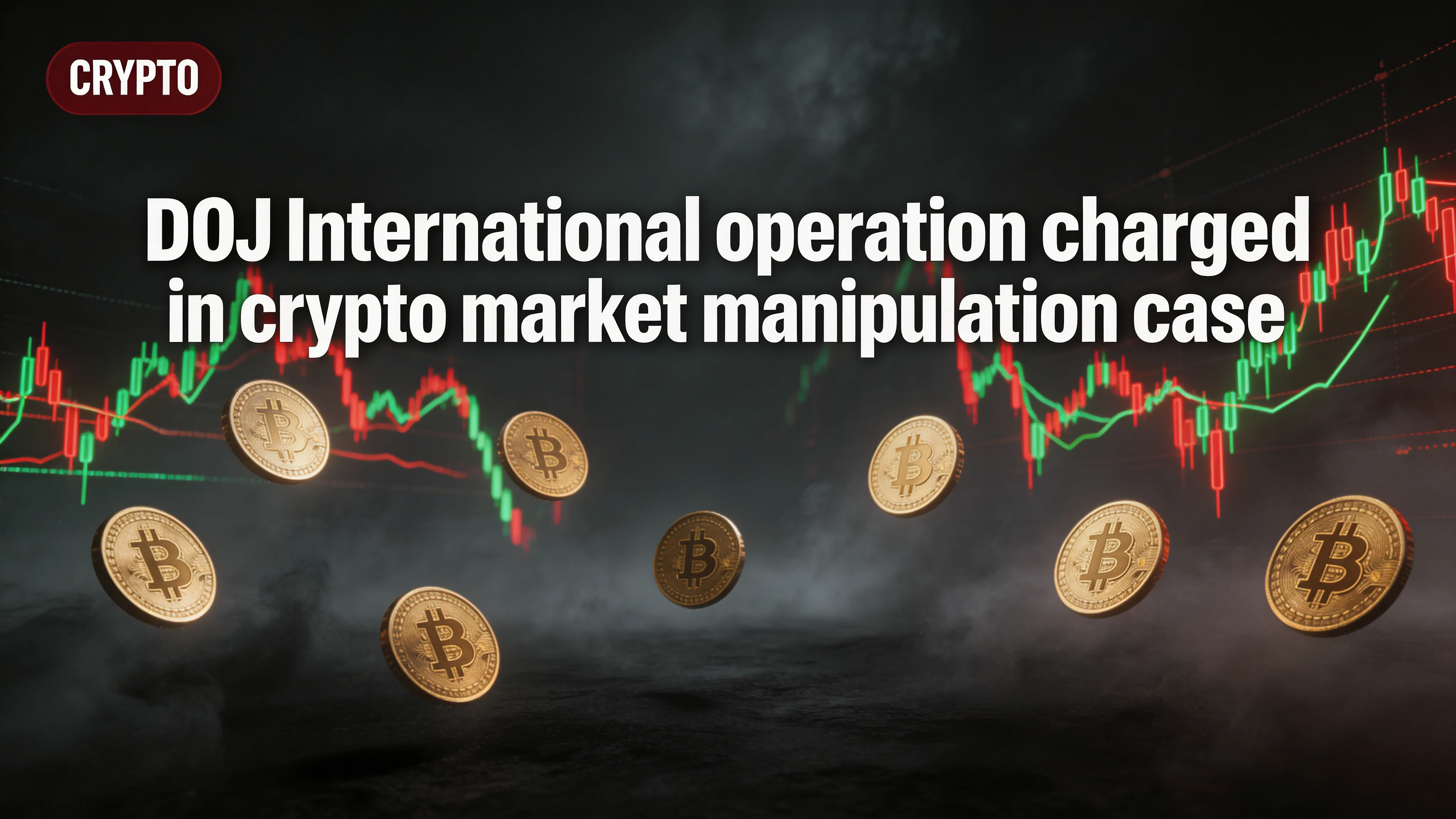 DOJ: International operation charged in crypto market manipulation case