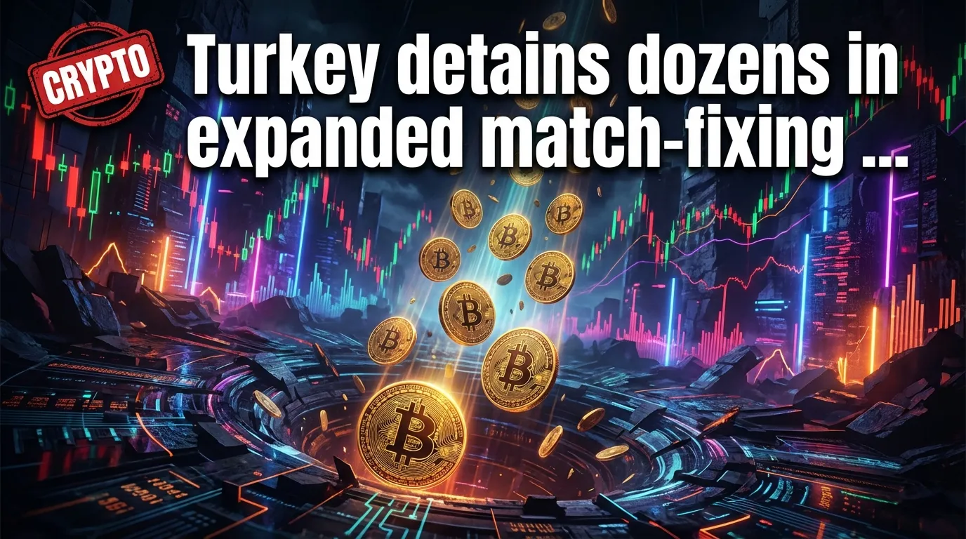 Turkey detains dozens in expanded match‑fixing probe, crypto trail links ex‑official