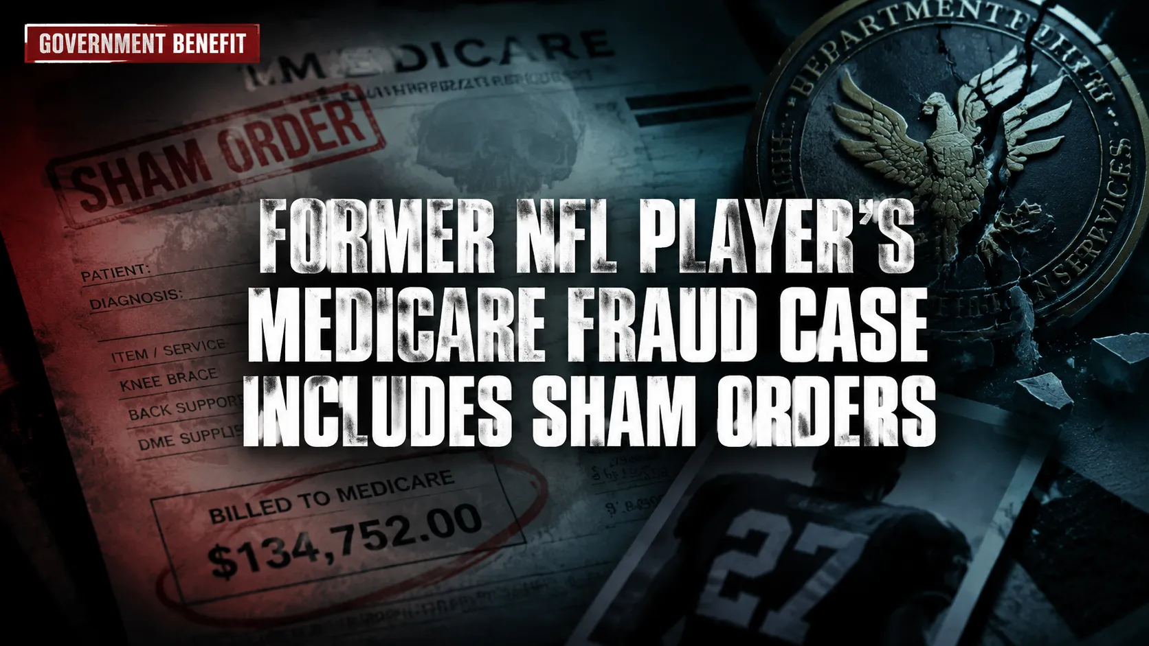 Former NFL Player’s Medicare Fraud Case Includes Sham Orders and Telemarketing Pressure