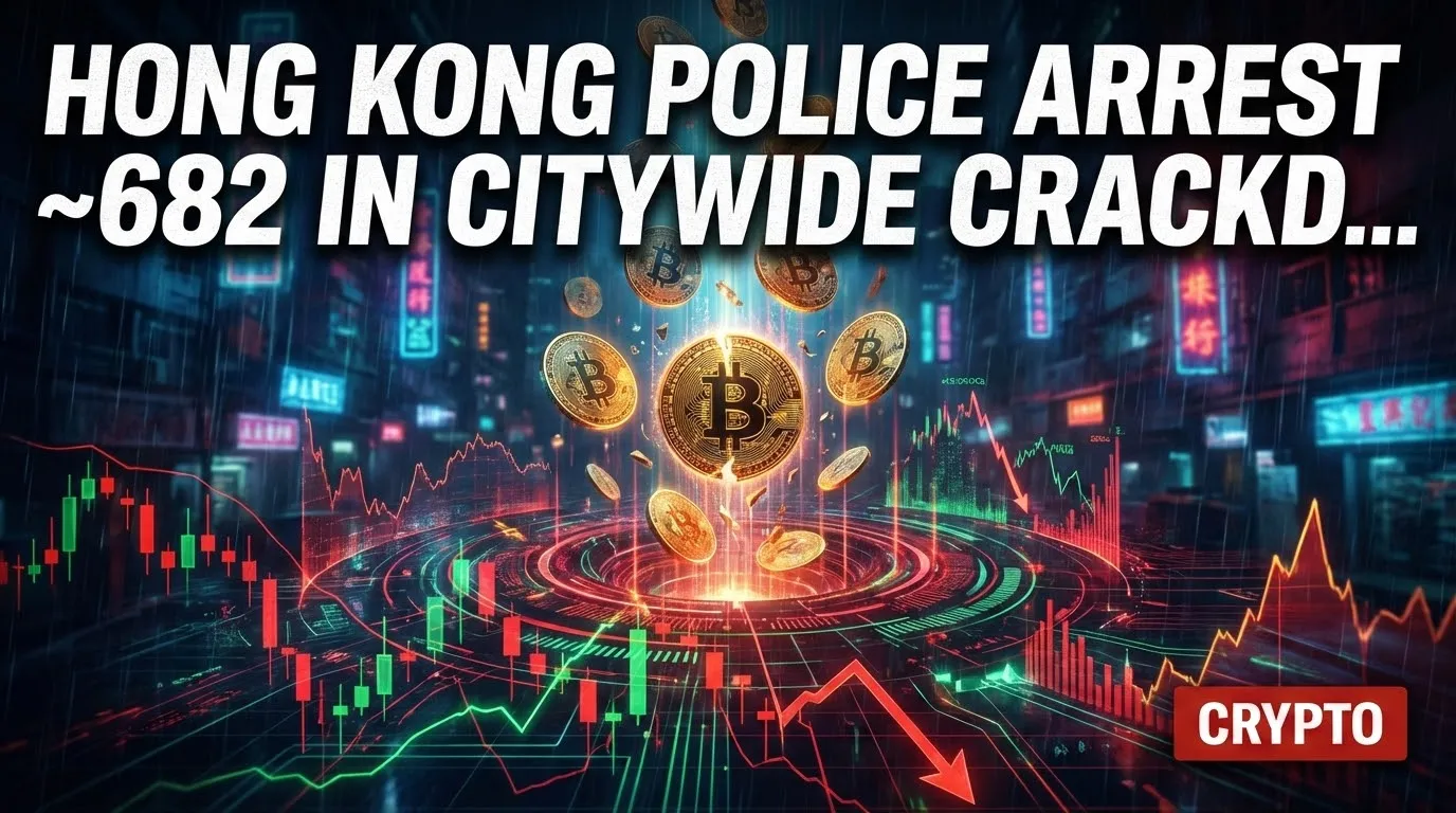 Hong Kong police arrest ~682 in citywide crackdown citing HK$620m suspected scam proceeds