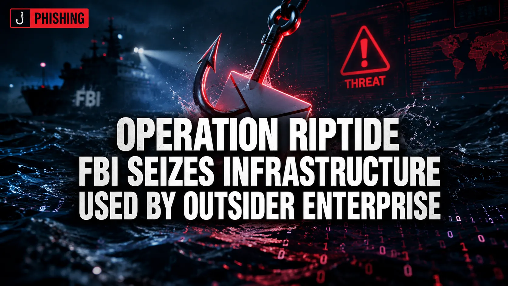 Operation Riptide: FBI seizes infrastructure used by “Outsider Enterprise” to steal payment cards and logins
