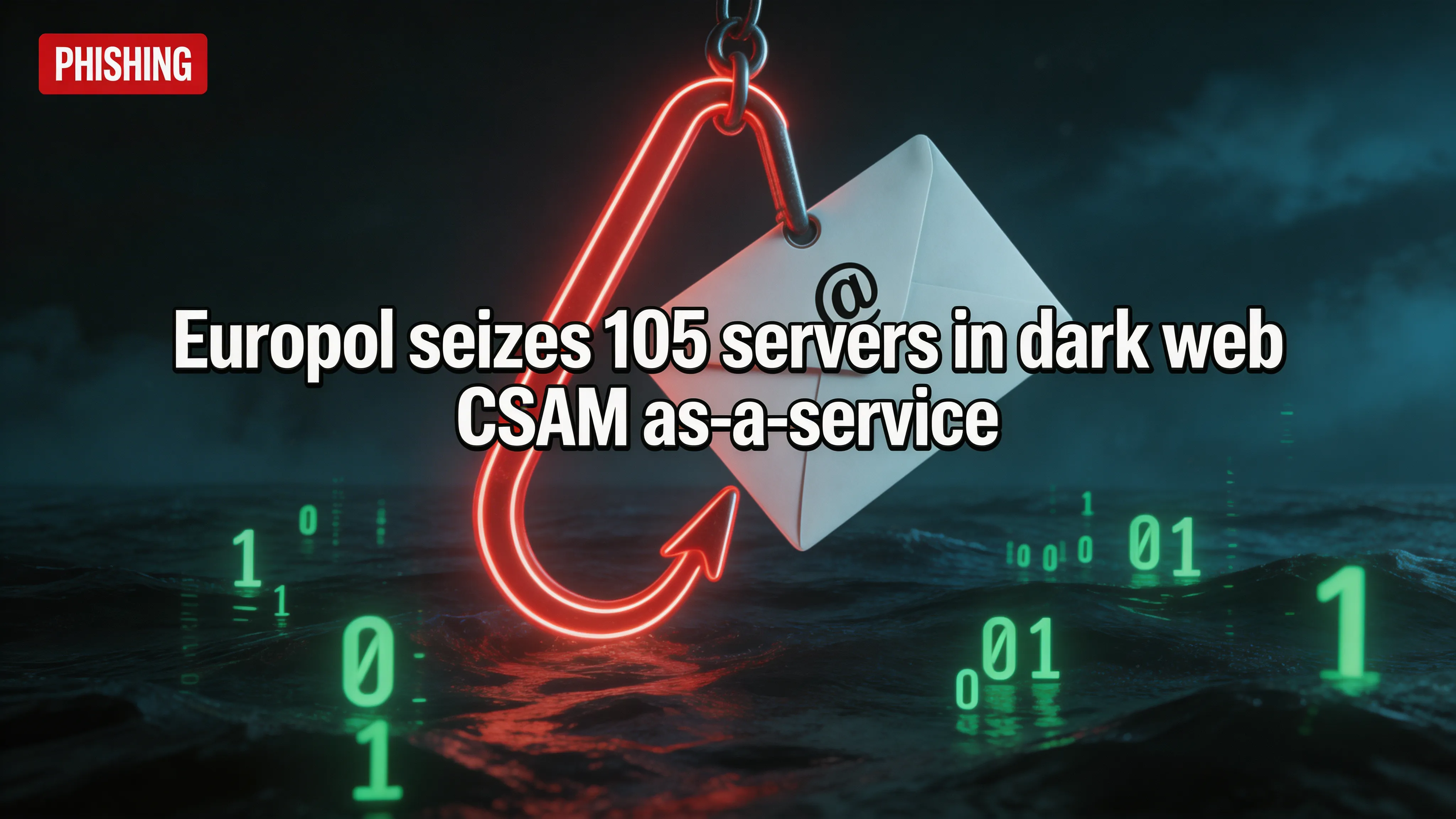Europol seizes 105 servers in dark web CSAM as-a-service scam disruption