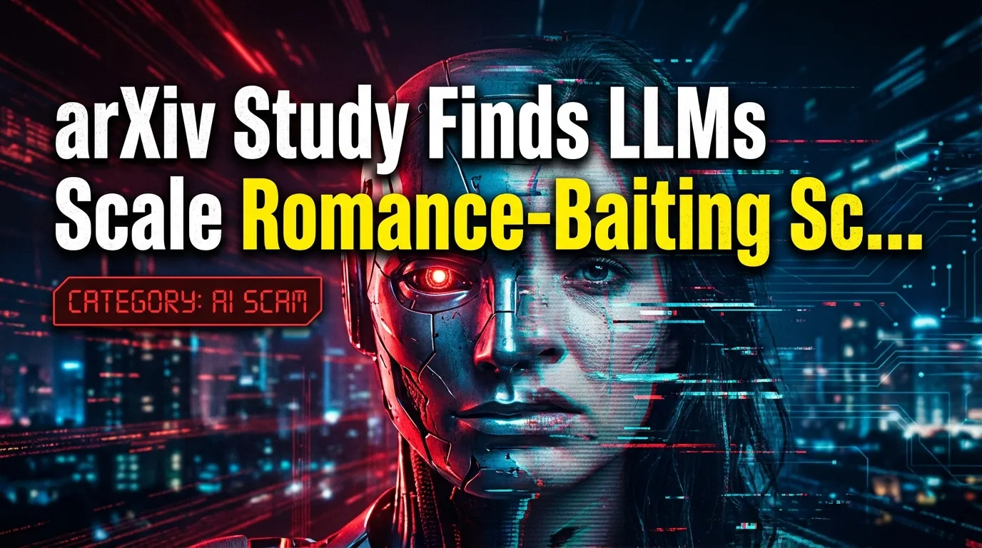 arXiv‑Studie: LLMs skalieren Romance‑Baiting‑Betrug und übertreffen Menschen bei der Compliance