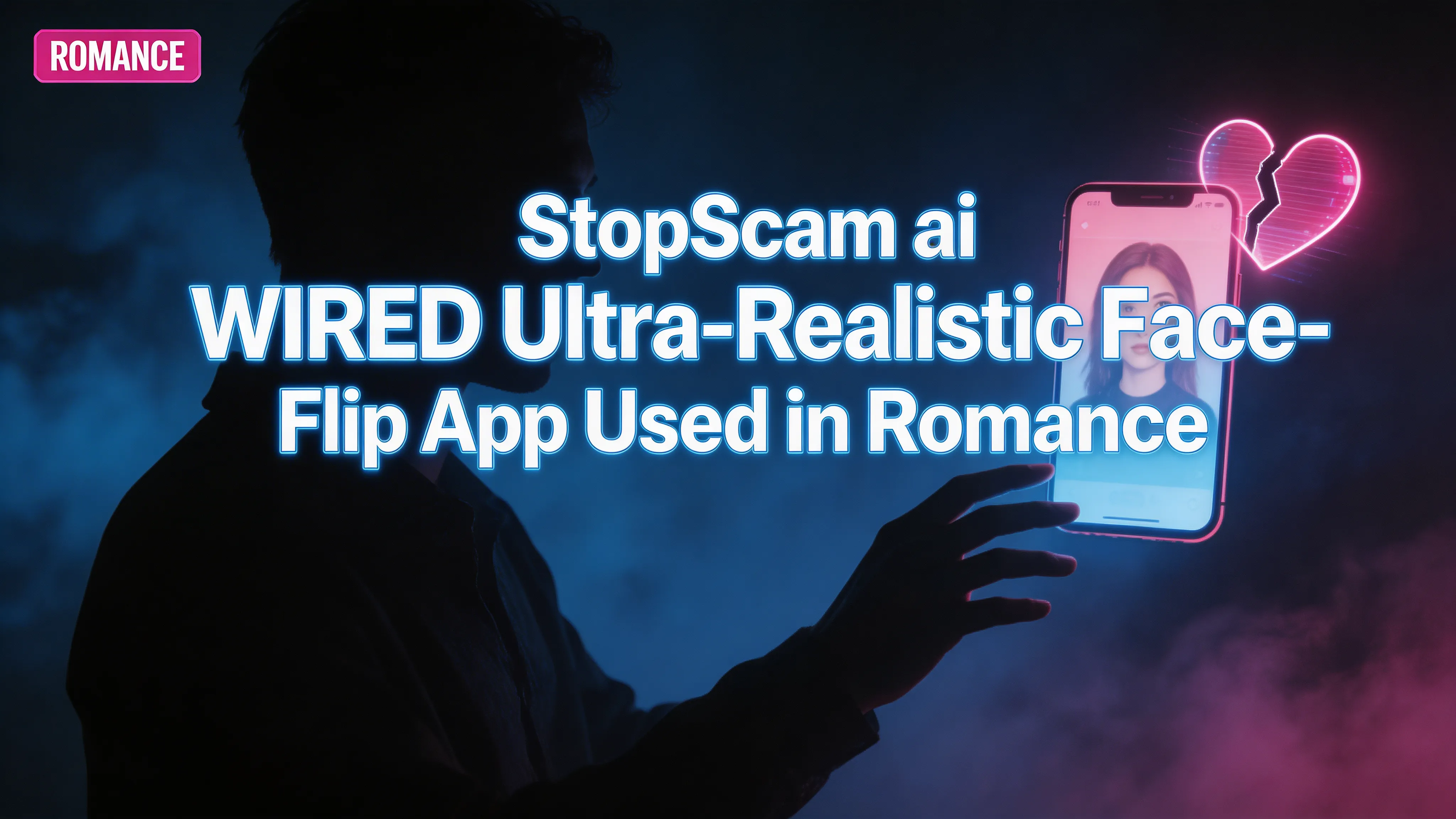 StopScam.ai/WIRED: Ultra-Realistic Face-Flip App Used in Romance + Crypto Scams
