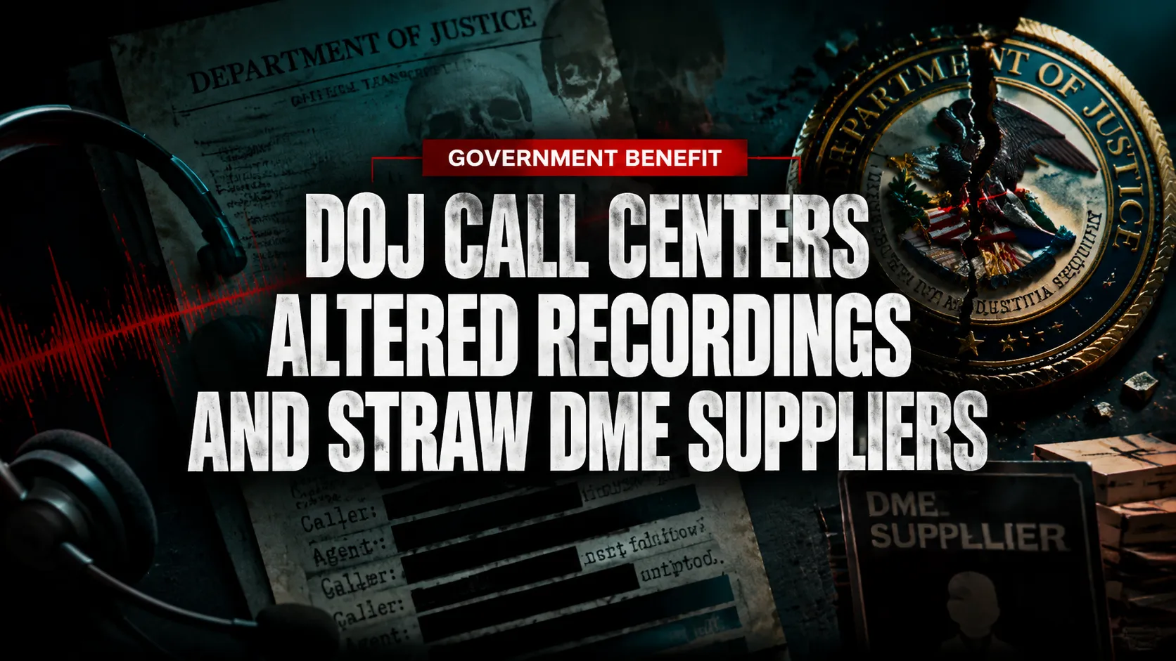 DOJ: Call centers, altered recordings, and straw DME suppliers used in Rufus French $197M Medicare scheme