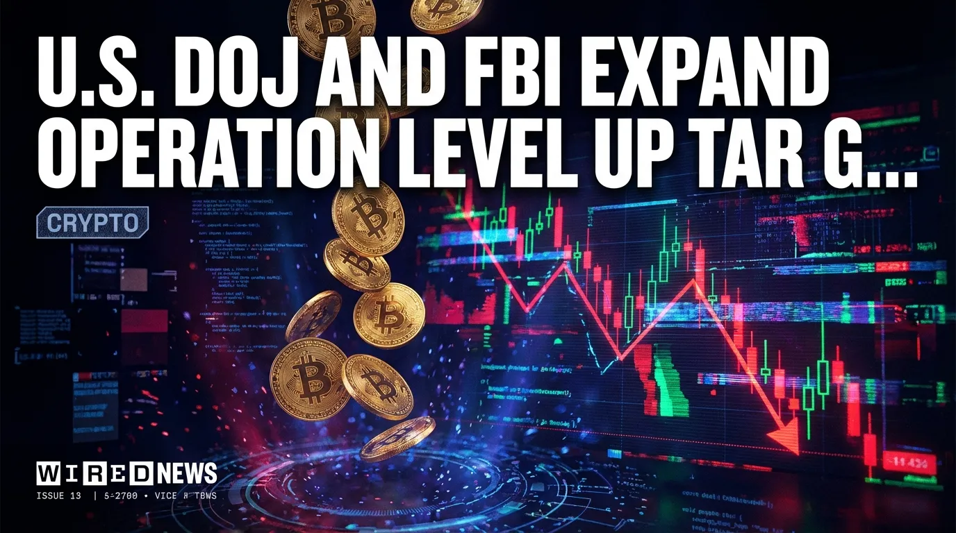 U.S. DOJ and FBI expand Operation Level Up targeting transnational pig‑butchering crypto scams