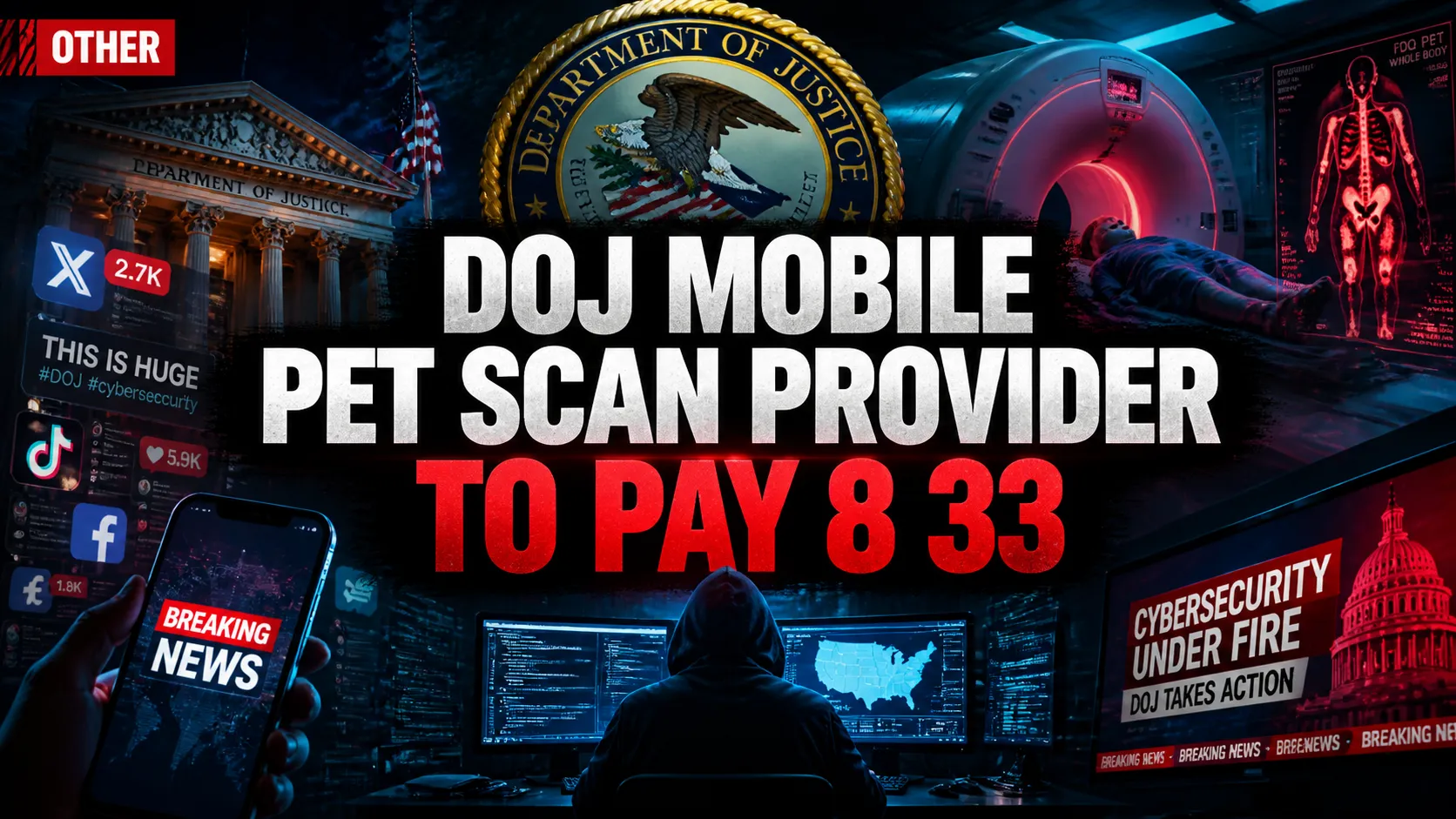 DOJ: Mobile PET Scan Provider to Pay $8.33 Million for Alleged Kickbacks and False Claims