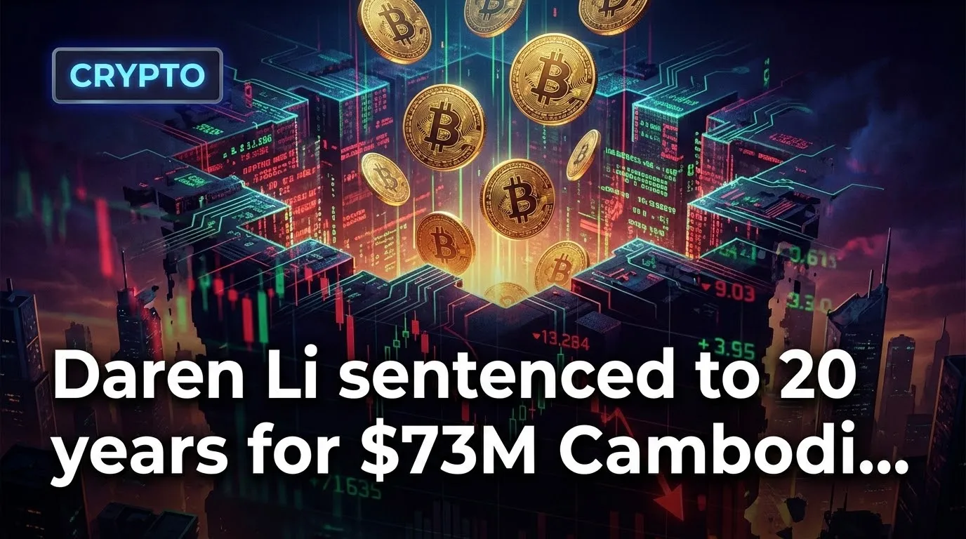 Daren Li sentenced to 20 years for $73M Cambodia-based crypto investment scam