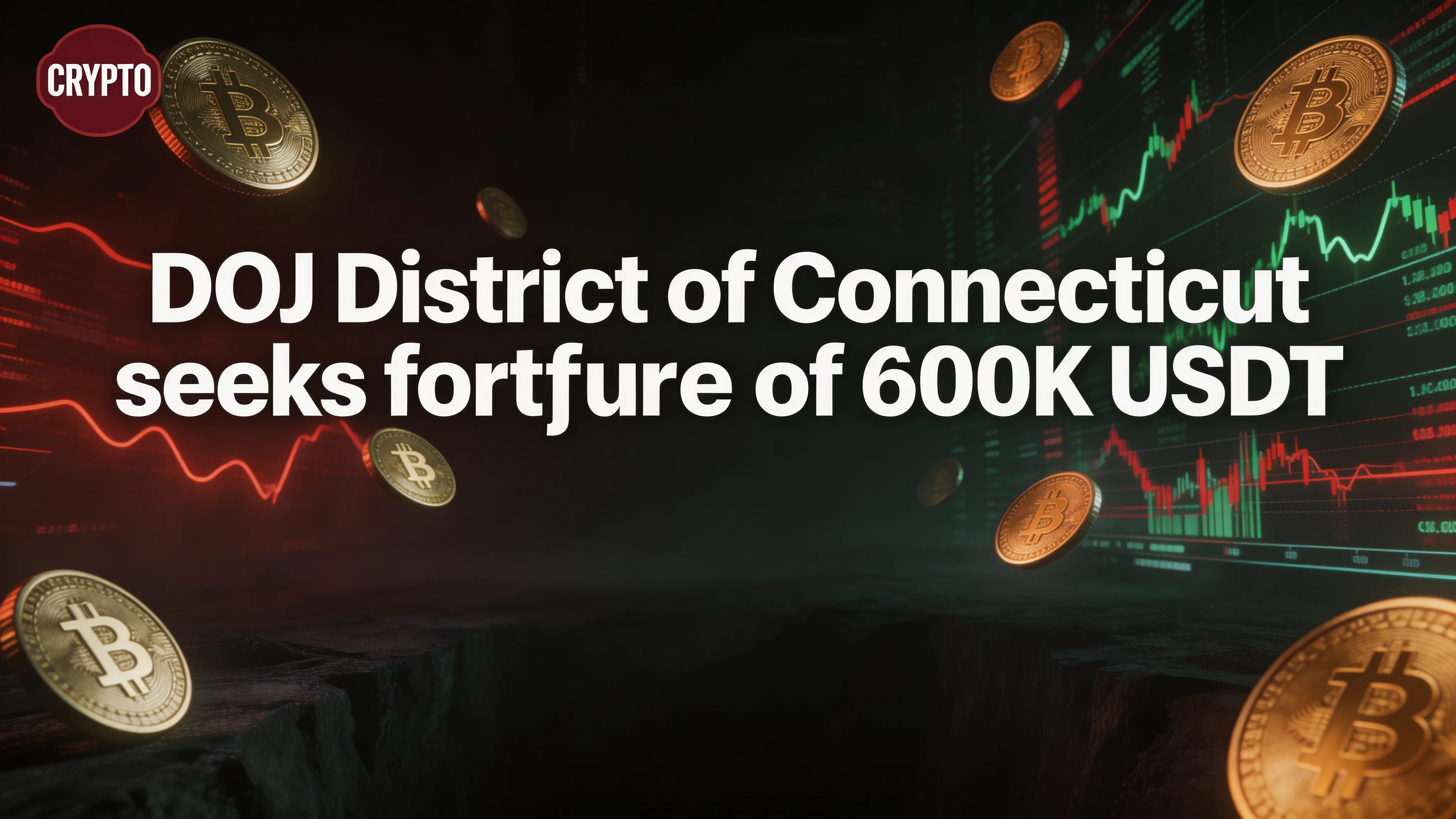 DOJ (District of Connecticut) seeks forfeiture of $600K+ USDT tied to crypto wire fraud