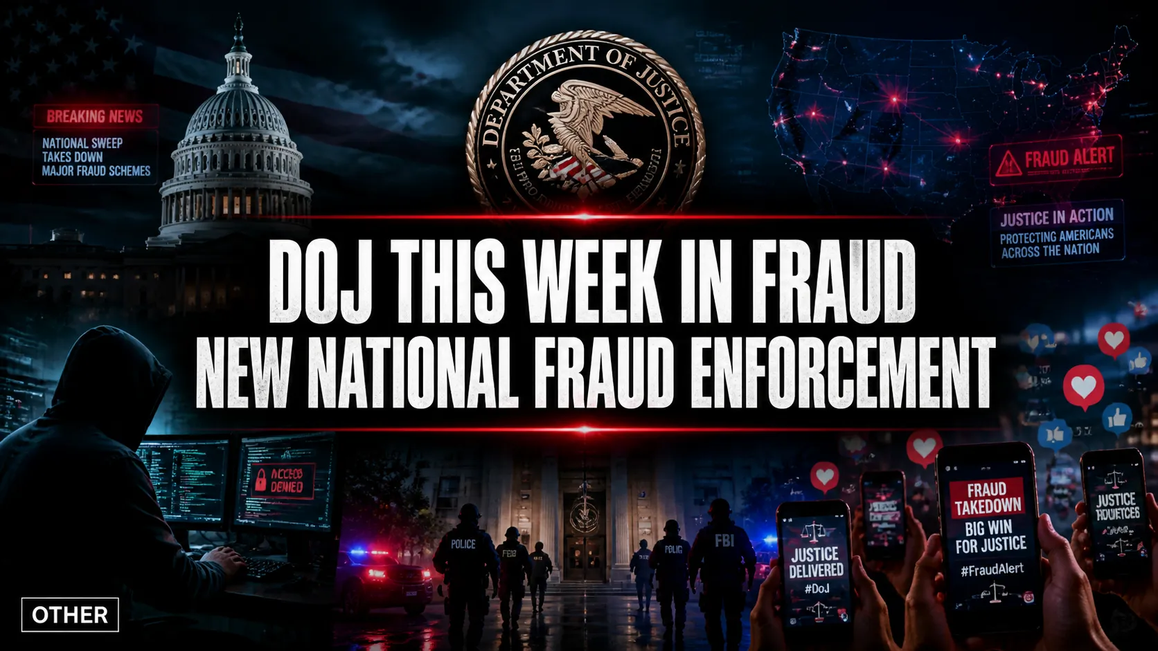 DOJ “This Week in Fraud”: New National Fraud Enforcement Division Announces West Coast Strike Force and Actions