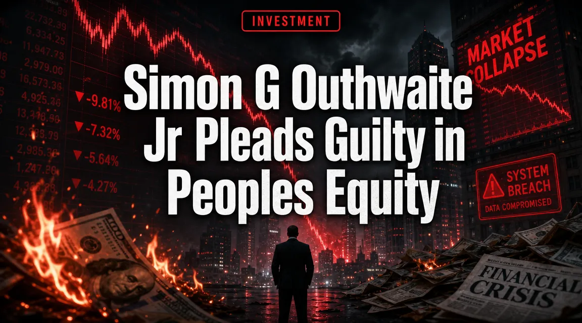 Simon G. Outhwaite Jr. Pleads Guilty in Peoples Equity Group Ponzi Scheme (Over USD 27 Million)