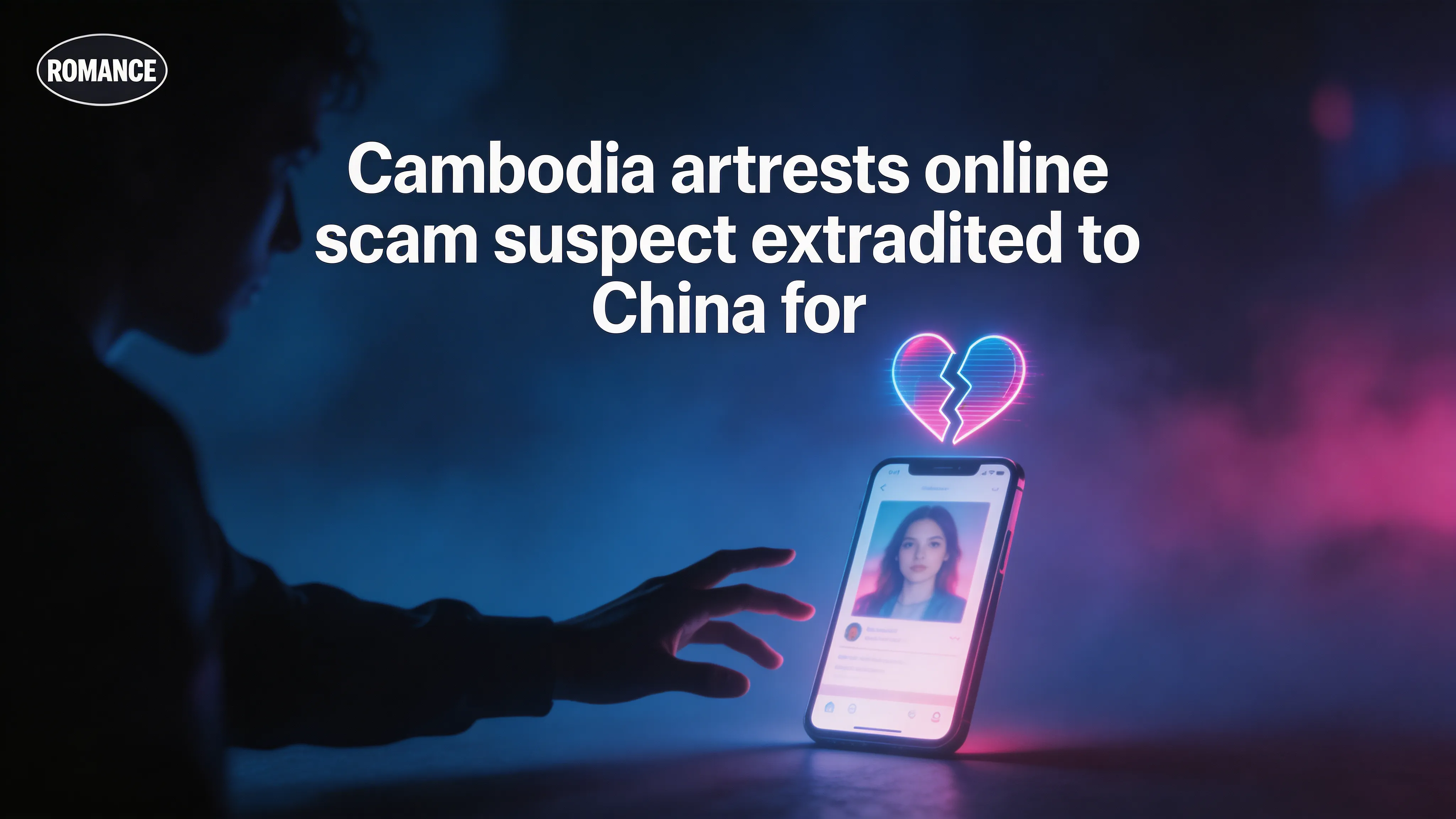 Cambodia arrests online scam suspect, extradited to China for crypto romance fraud