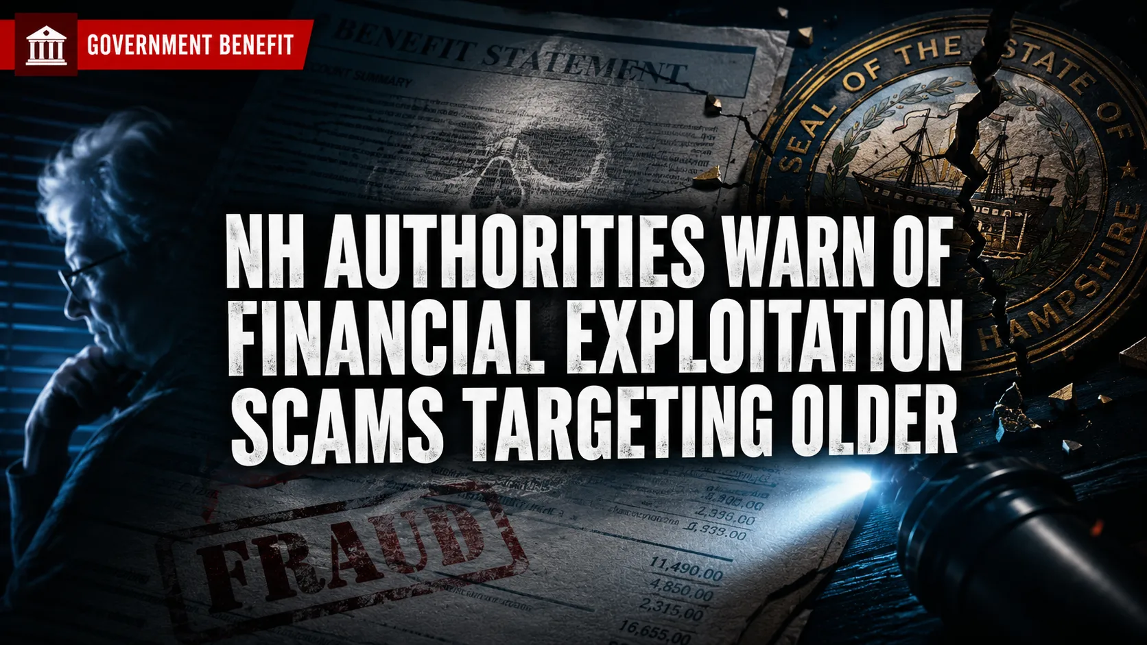 NH authorities warn of financial exploitation scams targeting older adults with impersonation and romance fraud