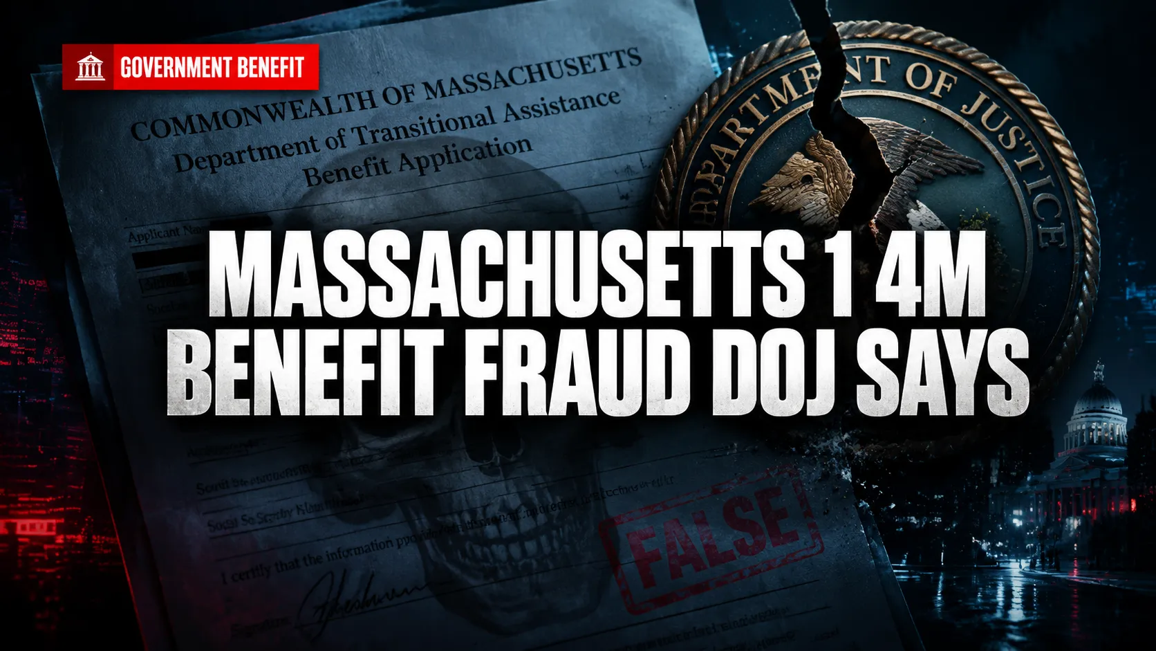 Massachusetts $1.4M Benefit Fraud: DOJ Says False Statements Fueled SNAP Misuse