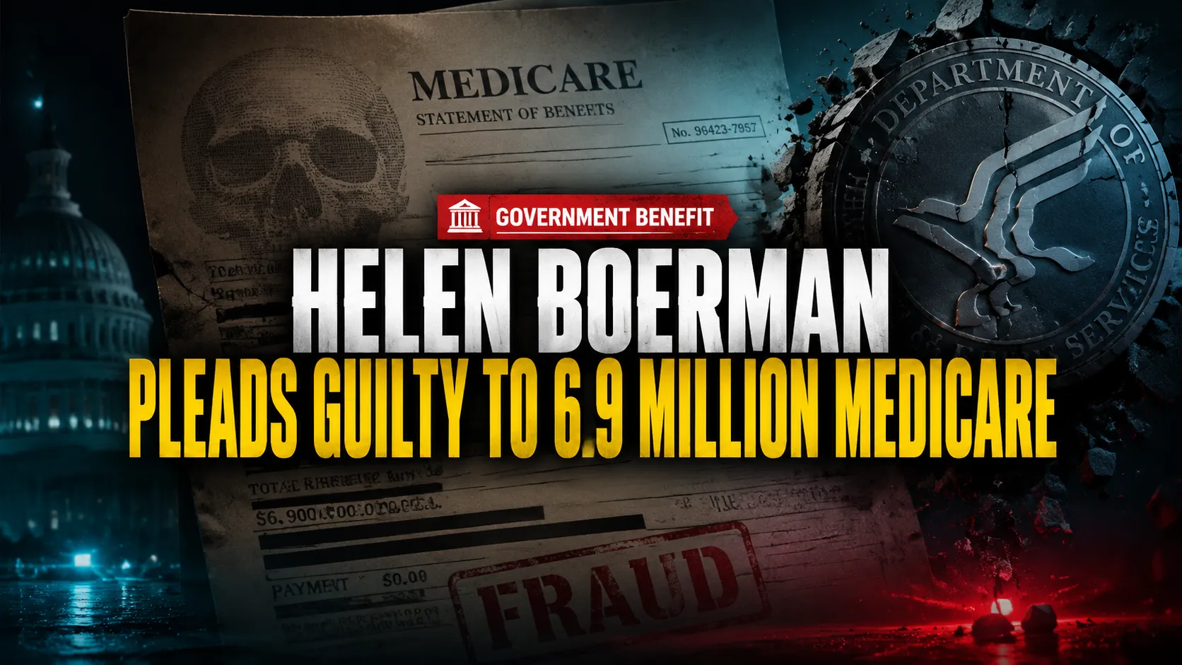 Helen Boerman Pleads Guilty to $6.9 Million Medicare Fraud Scheme Over False Wound-Care Claims