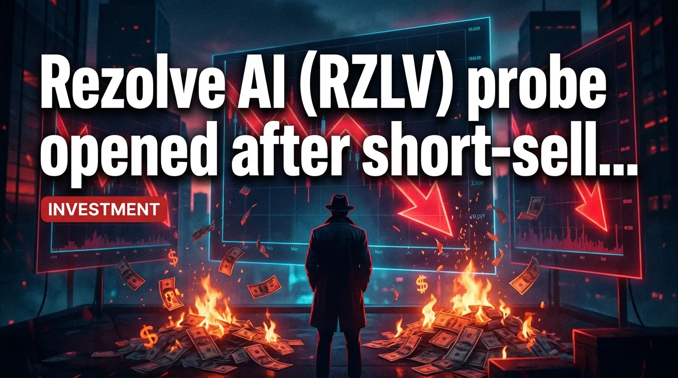 Rezolve AI (RZLV) : ouverture d'une enquête après qu'un vendeur à découvert allègue une croissance et des contrats fabriqués