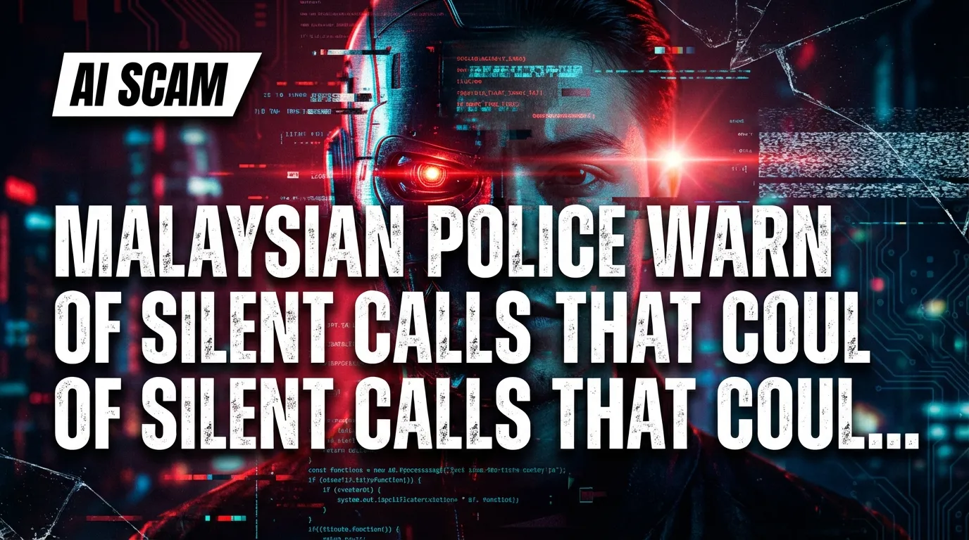 Malaysische Polizei warnt vor stillen Anrufen, die Sprachproben für KI‑Stimmenklon‑Betrug sammeln könnten