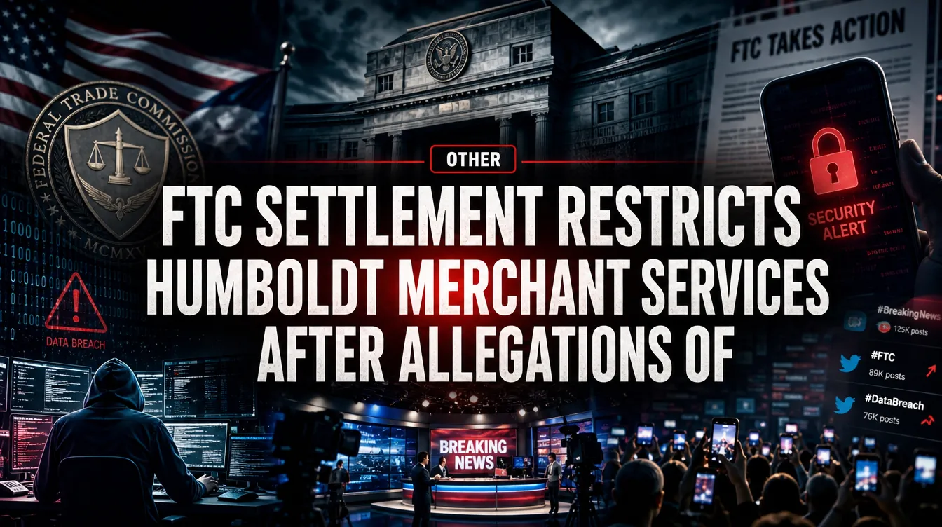FTC settlement restricts Humboldt Merchant Services after allegations of sham-merchant payment flows