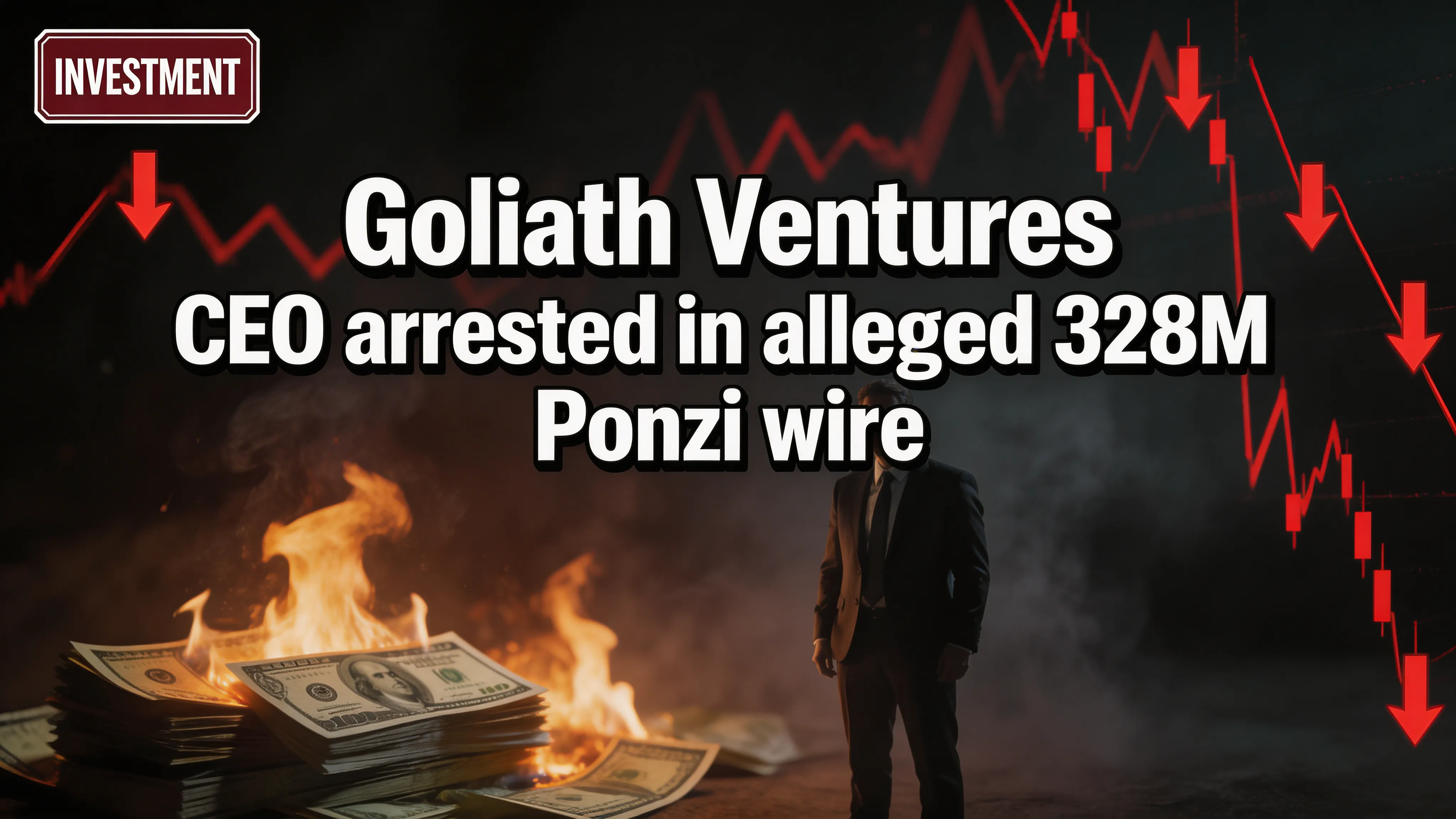 Goliath Ventures CEO arrested in alleged $328M Ponzi/wire fraud scheme