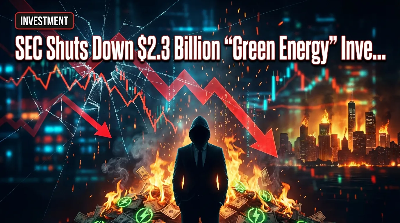 SEC Met Fin à un Système de Ponzi d'Investissement « Énergie Verte » de 2,3 Milliards de Dollars