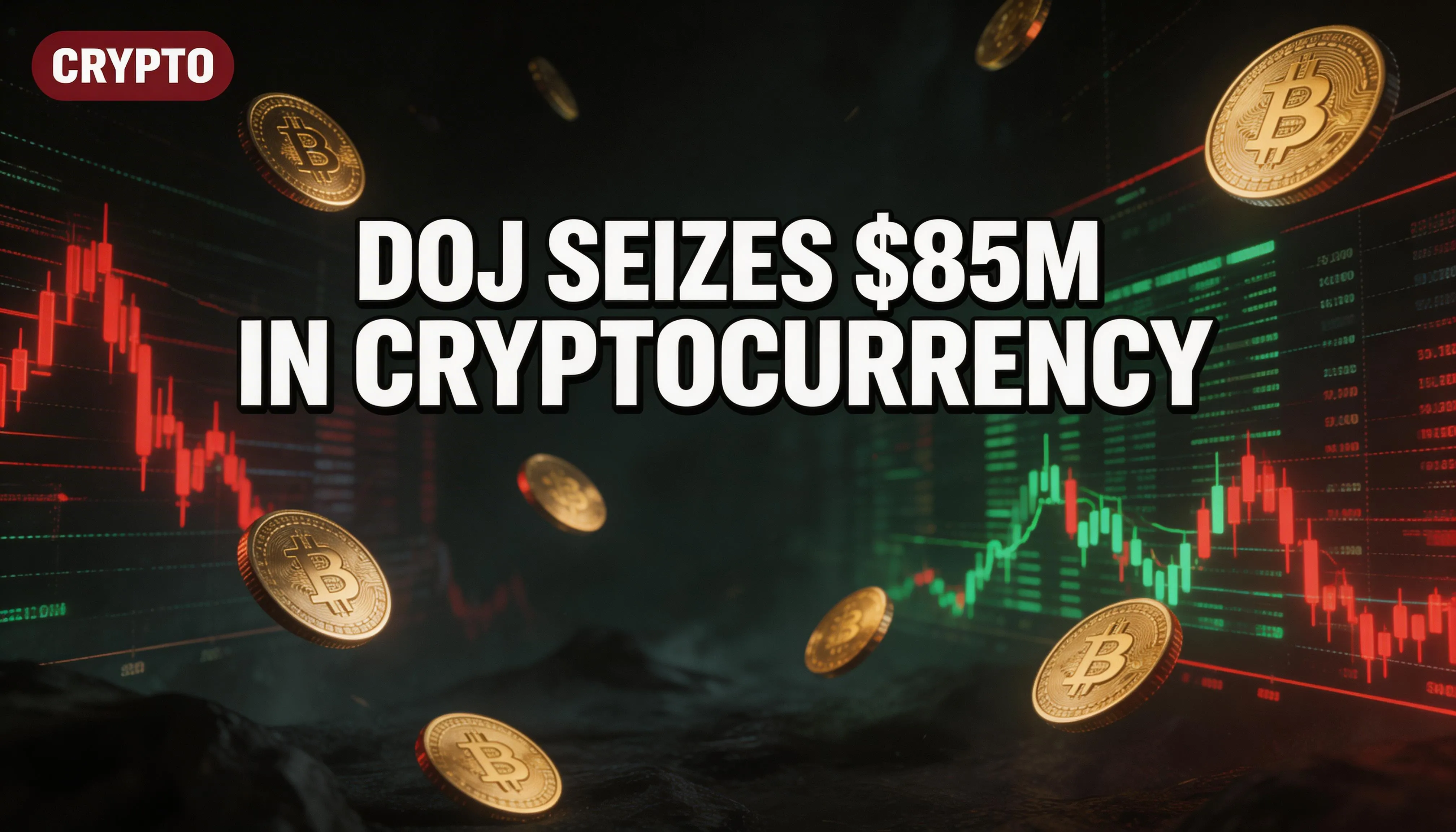 DOJ seizes $8.5M in cryptocurrency in investment‑fraud, money‑laundering disruption
