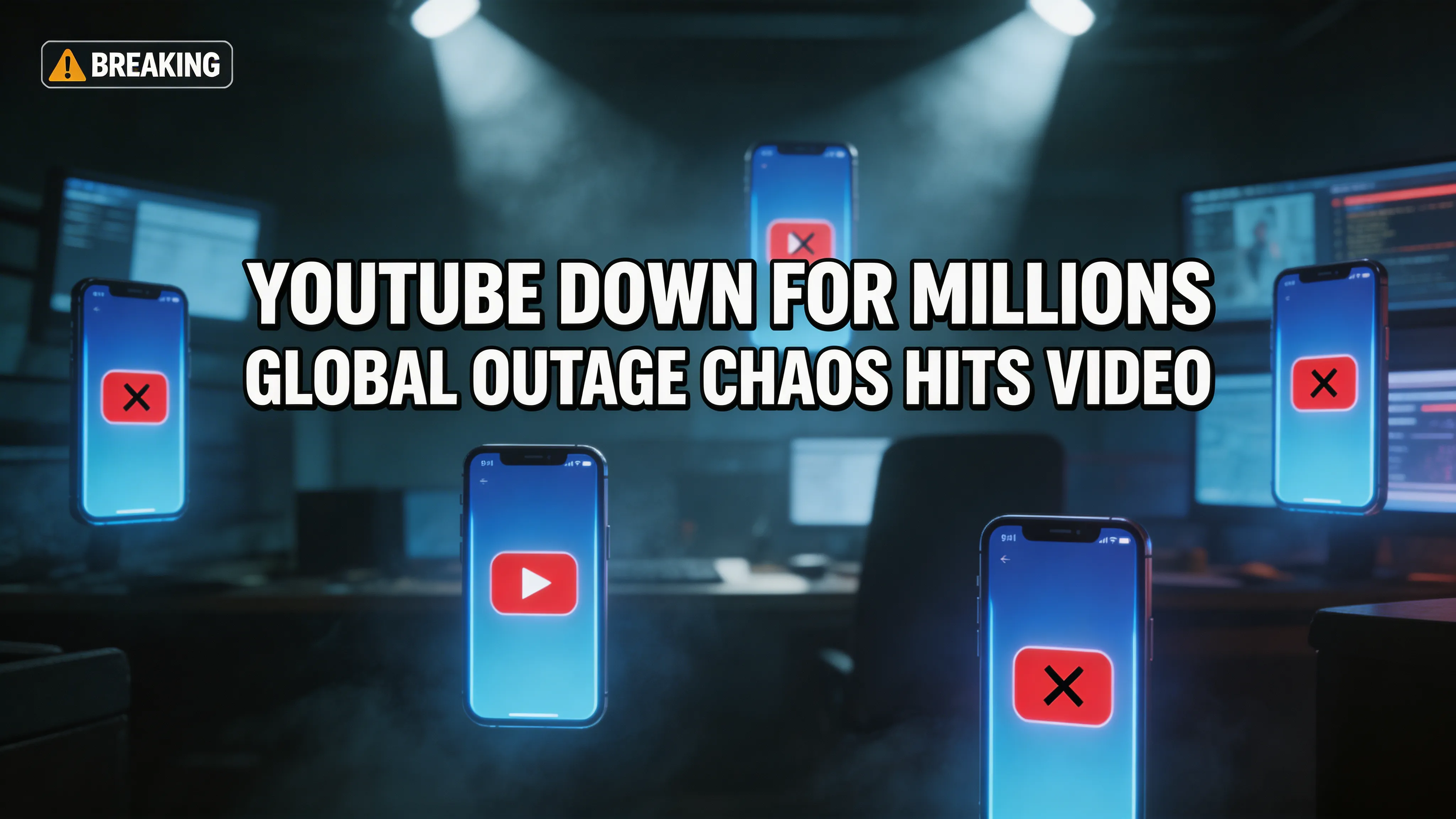 YouTube en panne pour des millions ? Panne mondiale et chaos après un incident (8 avril 2026)