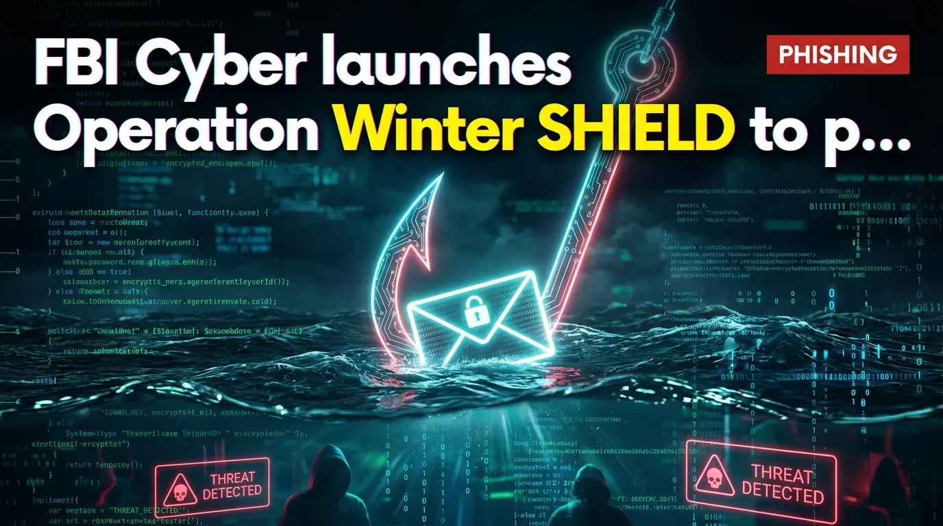 FBI Cyber запускает Operation Winter SHIELD для сотрудничества с отраслью против сезонных всплесков фишинга и вредоносного ПО