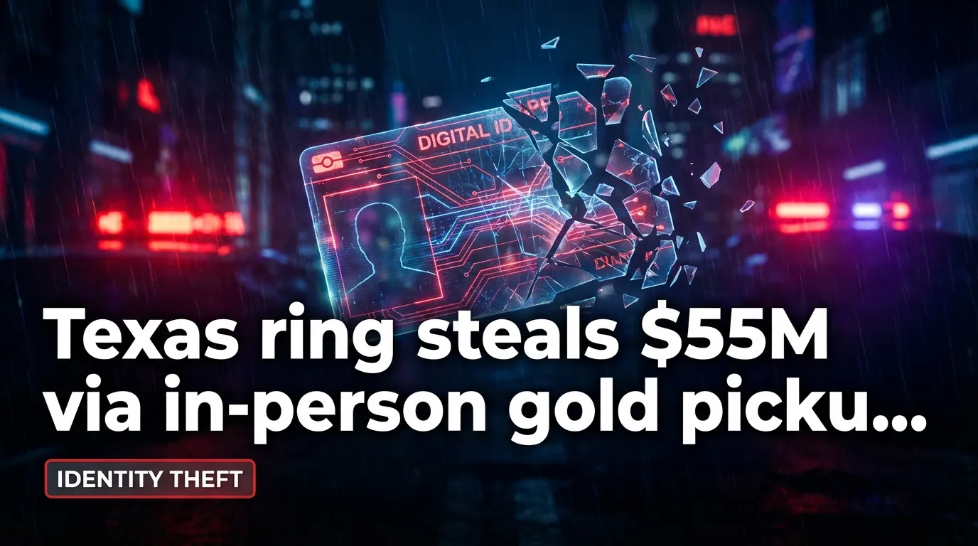 Texas ring steals $55M via in-person gold pickups and crypto transfers