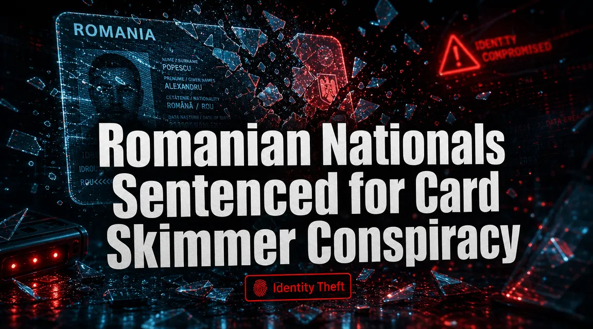 Romanian Nationals Sentenced for Card Skimmer Conspiracy and Aggravated Identity Theft in Virginia