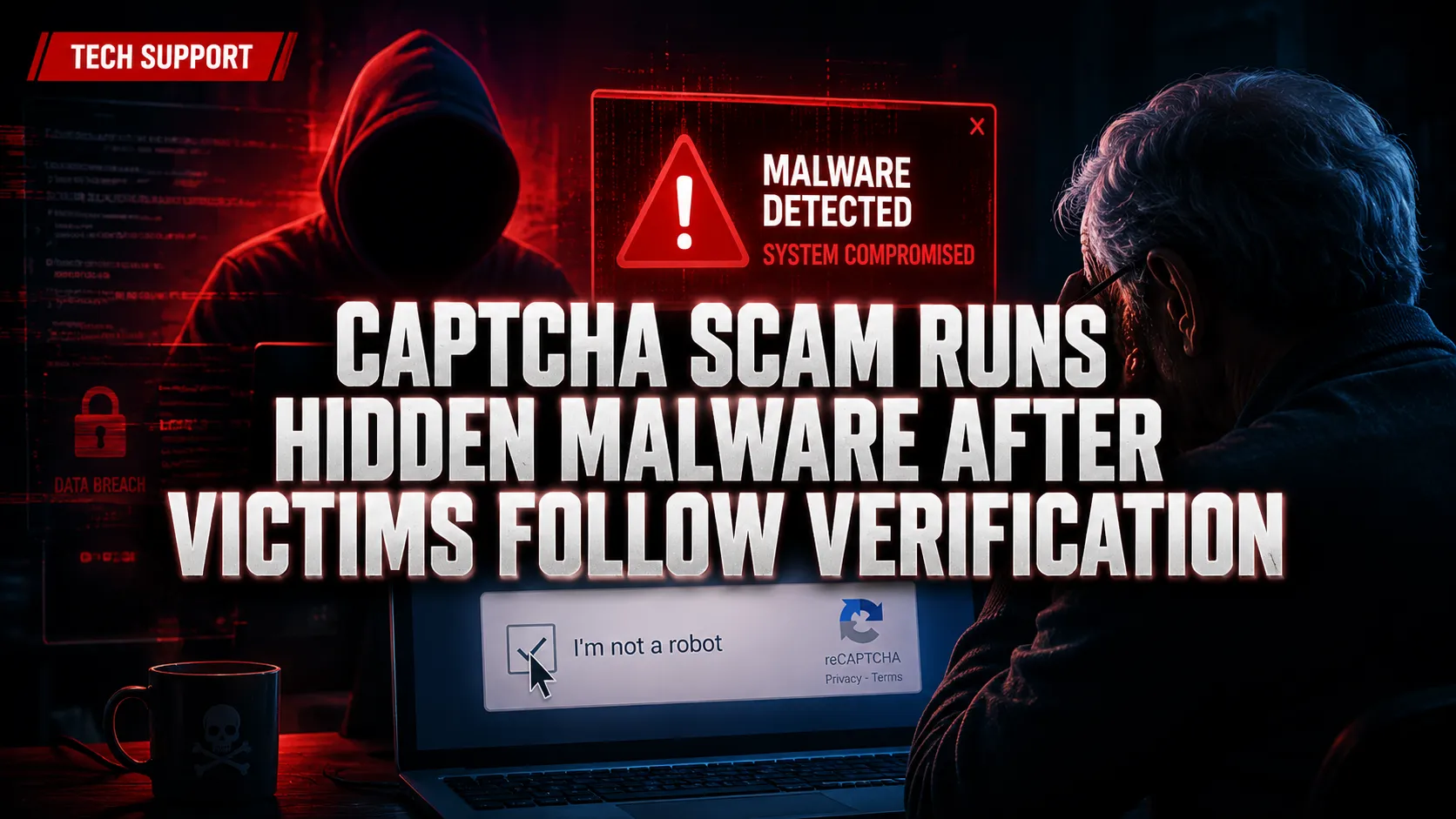 CAPTCHA Scam Runs Hidden Malware After Victims Follow “Verification” Commands, FTC Says