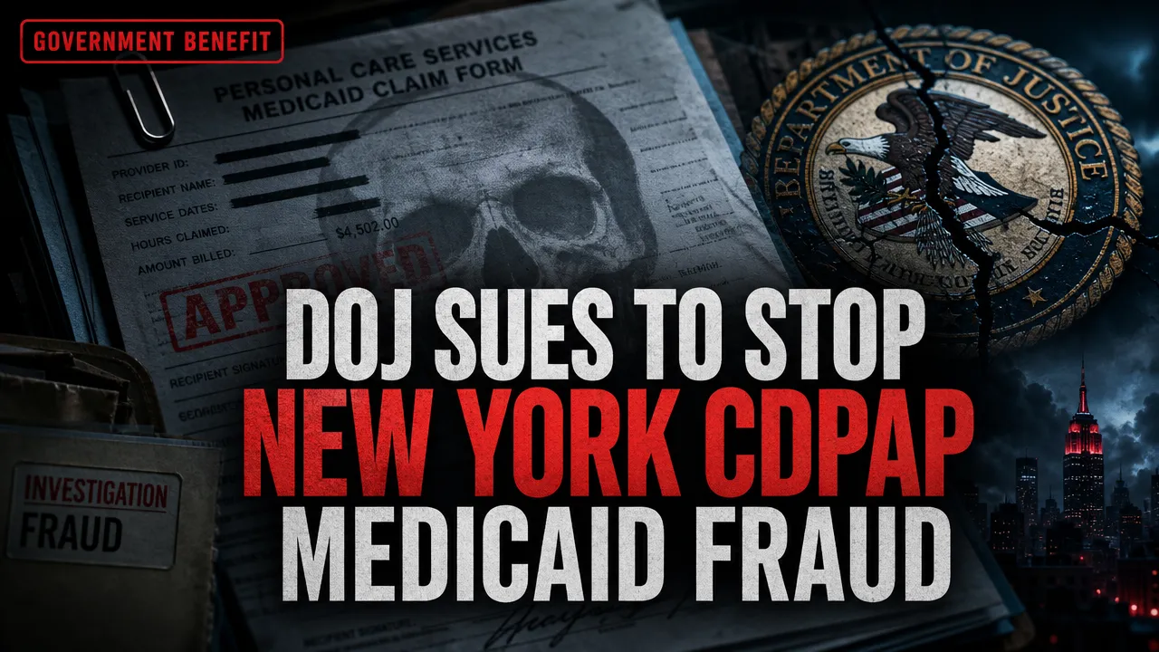 DOJ Sues to Stop New York CDPAP Medicaid Fraud Linked to Alleged Sham Bidding for $10B Home-Care Program