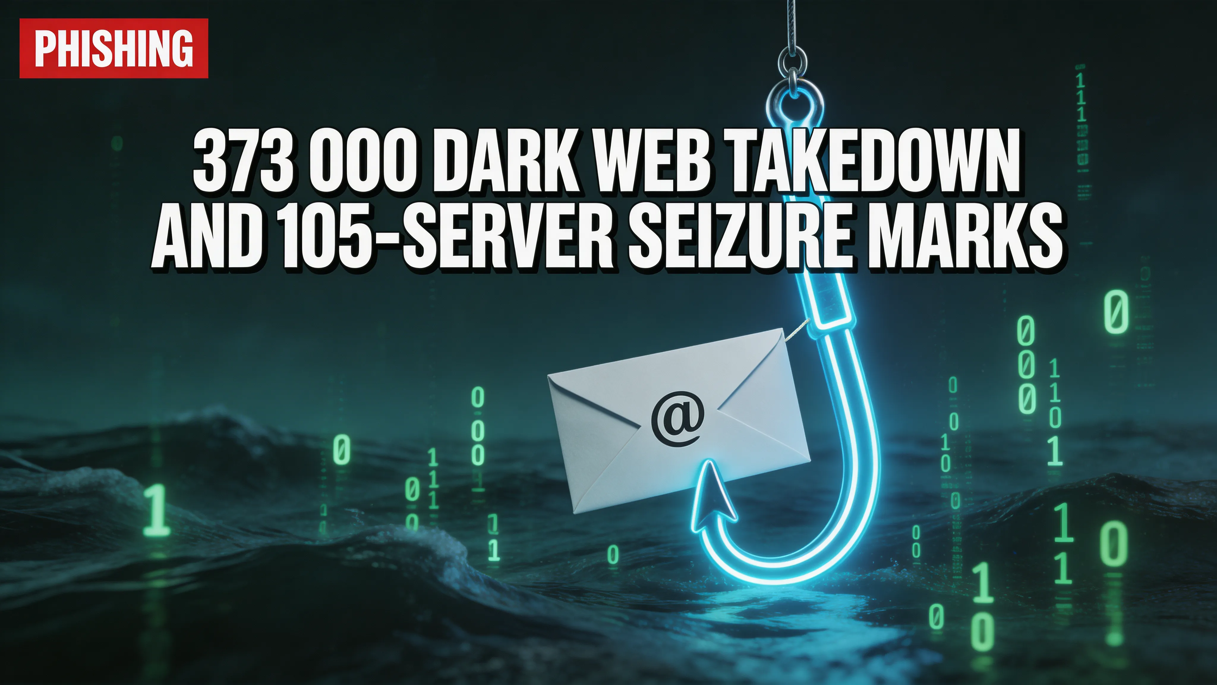 373,000+ dark web takedown and 105-server seizure marks major Europol disruption