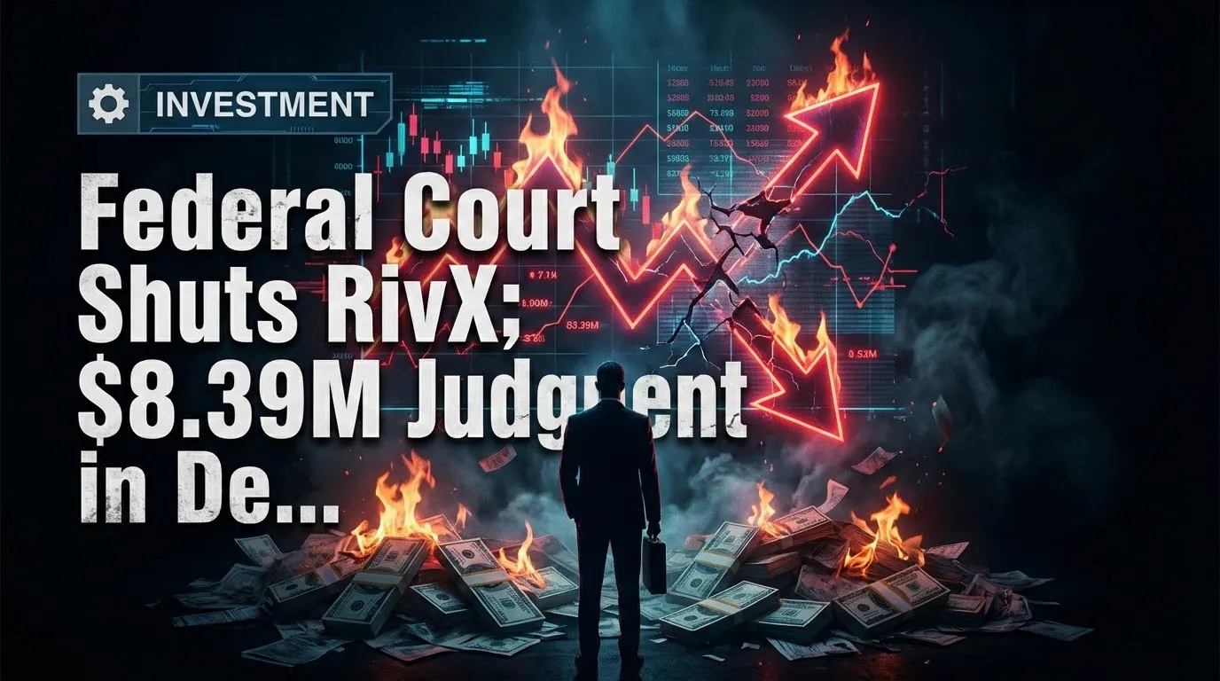 Federal Court Shuts RivX; $8.39M Judgment in Deceptive Trucking Investment Scheme