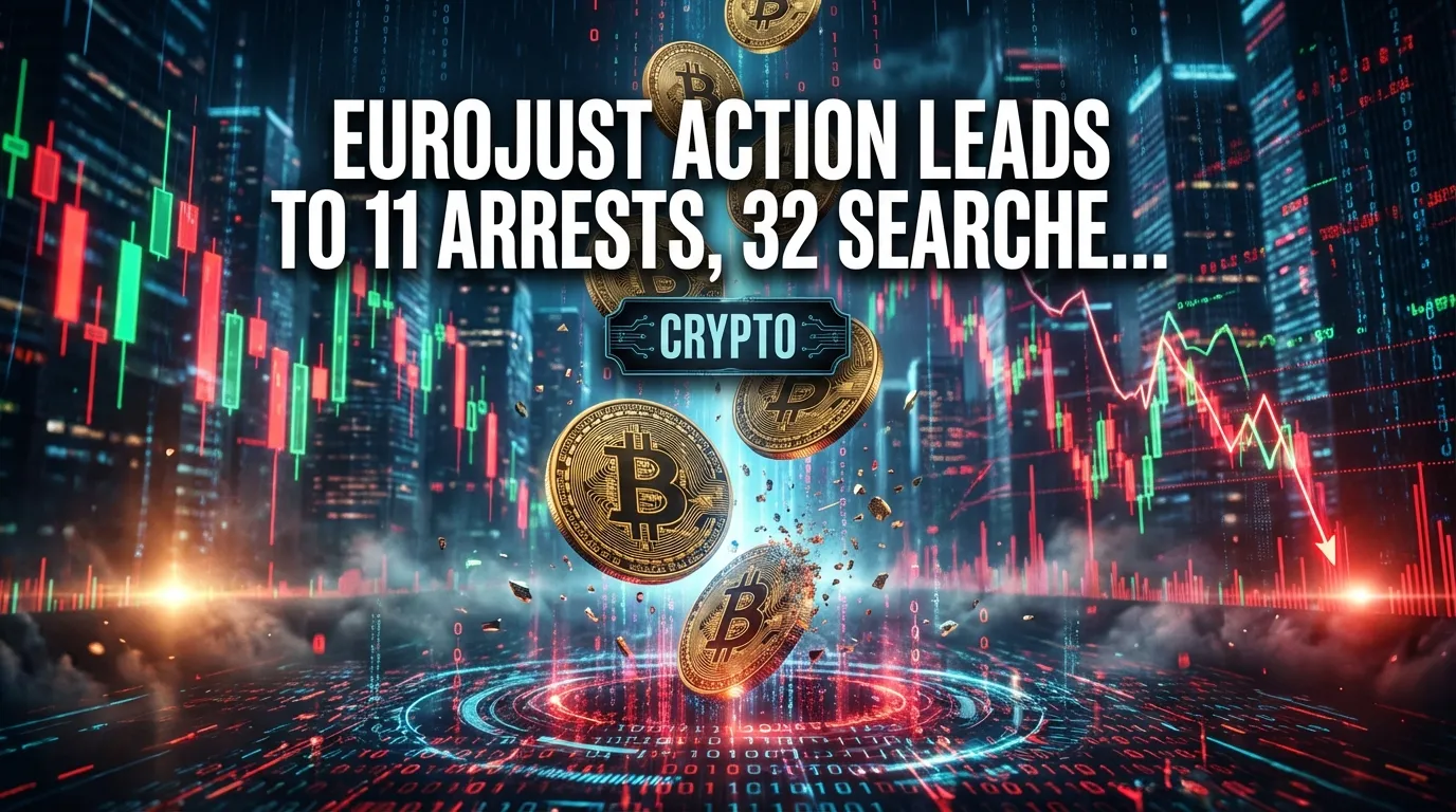 Eurojust action leads to 11 arrests, 32 searches at Dnipro crypto call centre ring