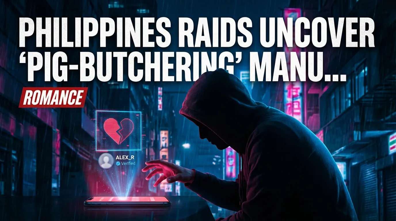 Philippines raids uncover 'pig-butchering' manuals used by transnational fraud gangs