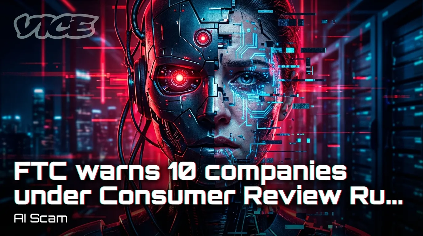 La FTC avertit 10 entreprises en vertu de la Consumer Review Rule, évoque des pénalités potentielles d'environ ~53 000 $ par infraction