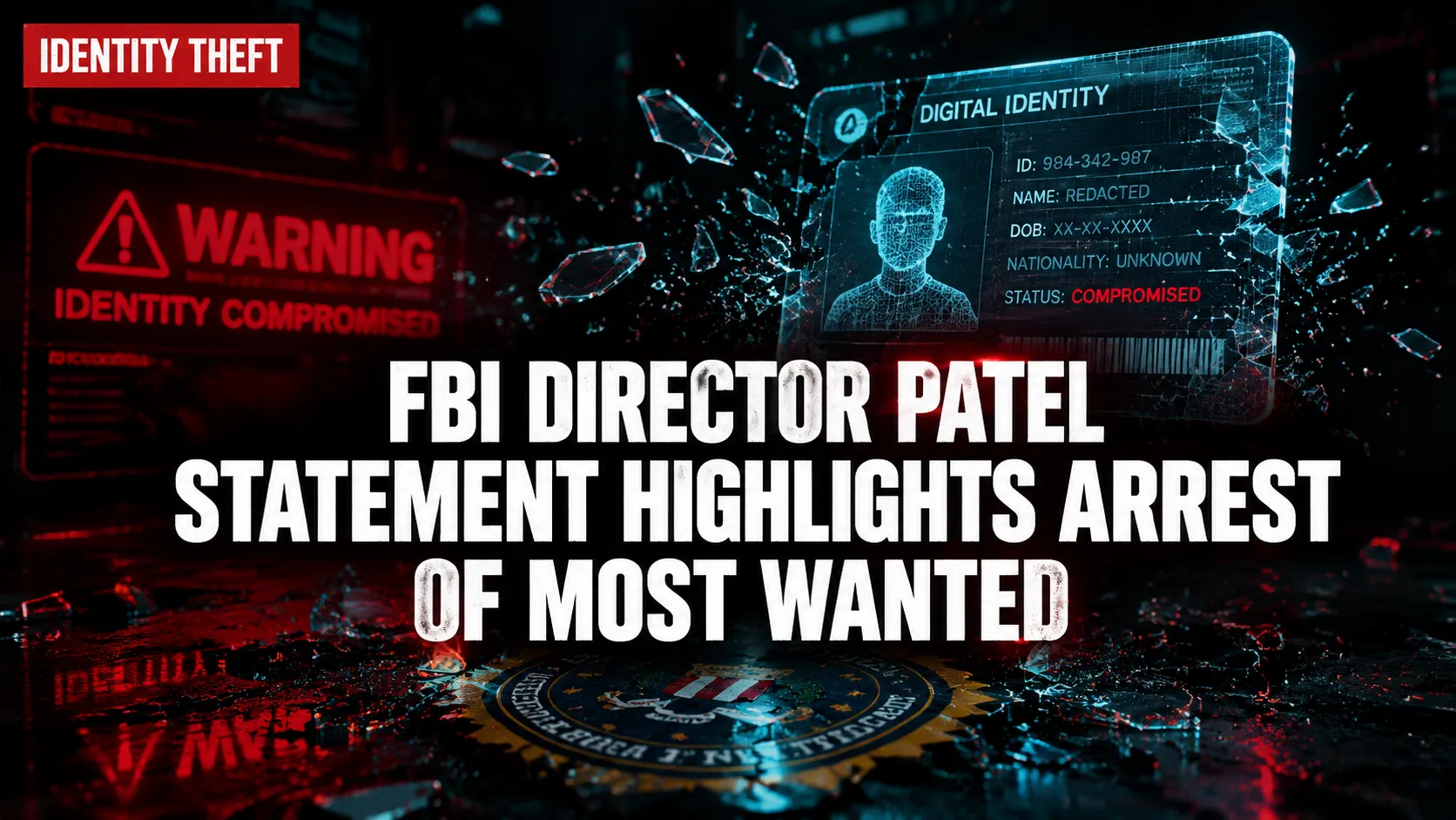 FBI Director Patel Statement Highlights Arrest of “Most Wanted Fraudster”