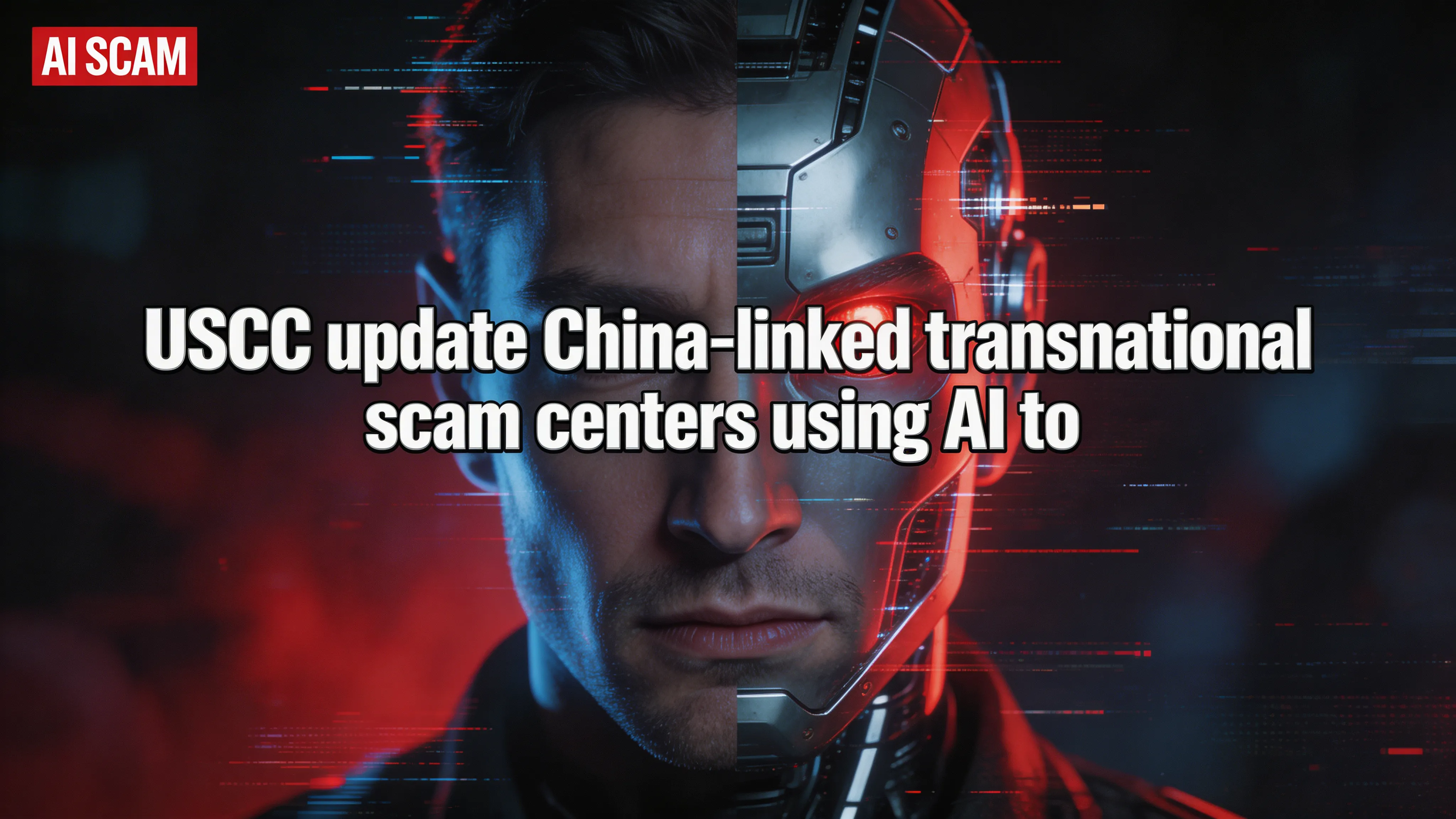 USCC update: China-linked transnational scam centers using AI to target Americans