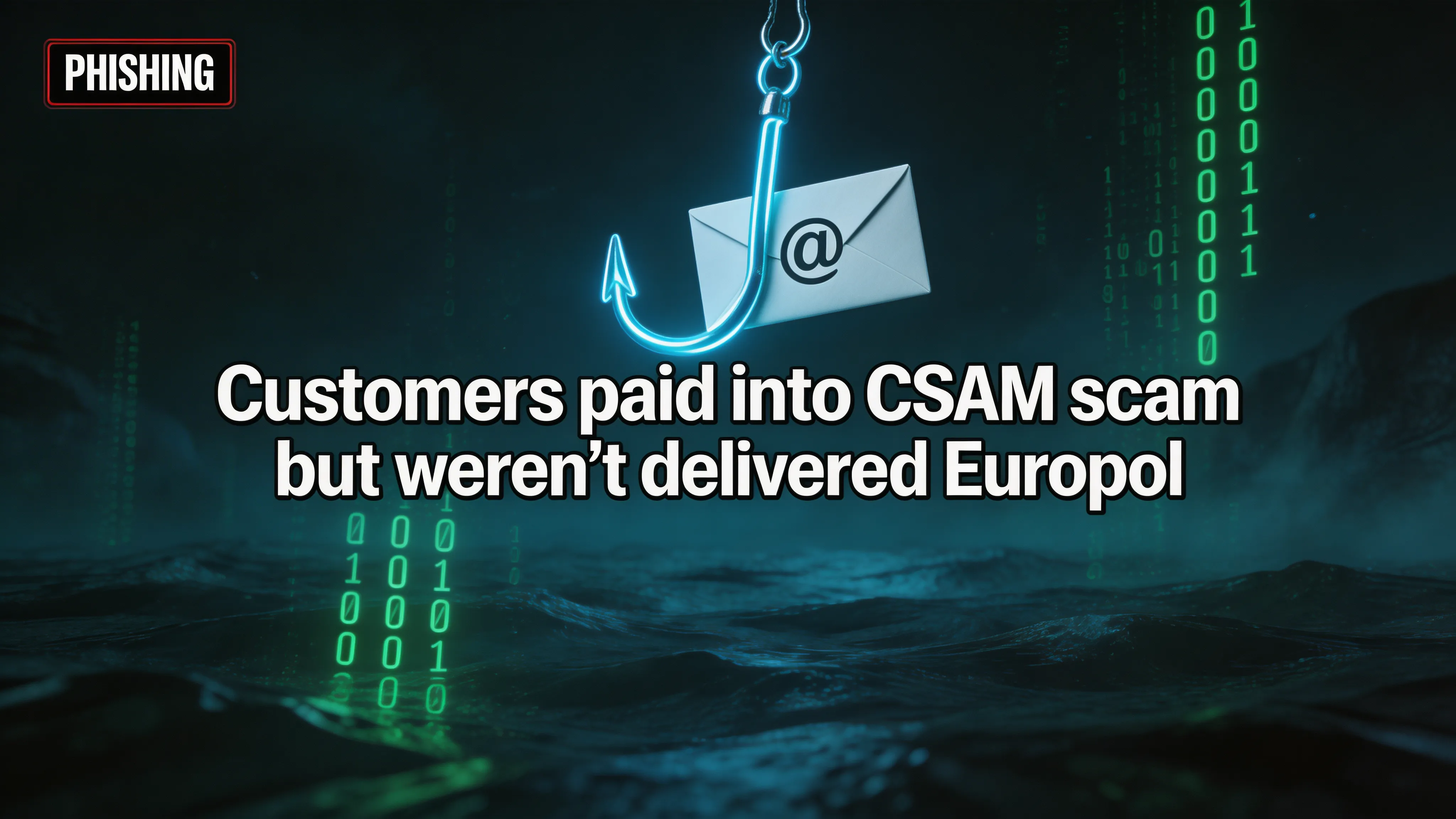 Customers paid into CSAM scam but weren’t delivered—Europol investigation continues