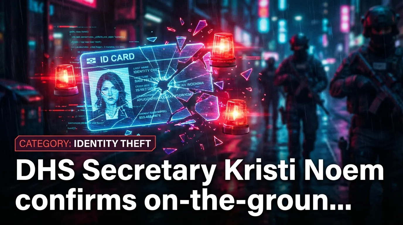 La secrétaire du DHS Kristi Noem confirme une enquête sur place pour fraude à Minneapolis concernant des fonds fédéraux