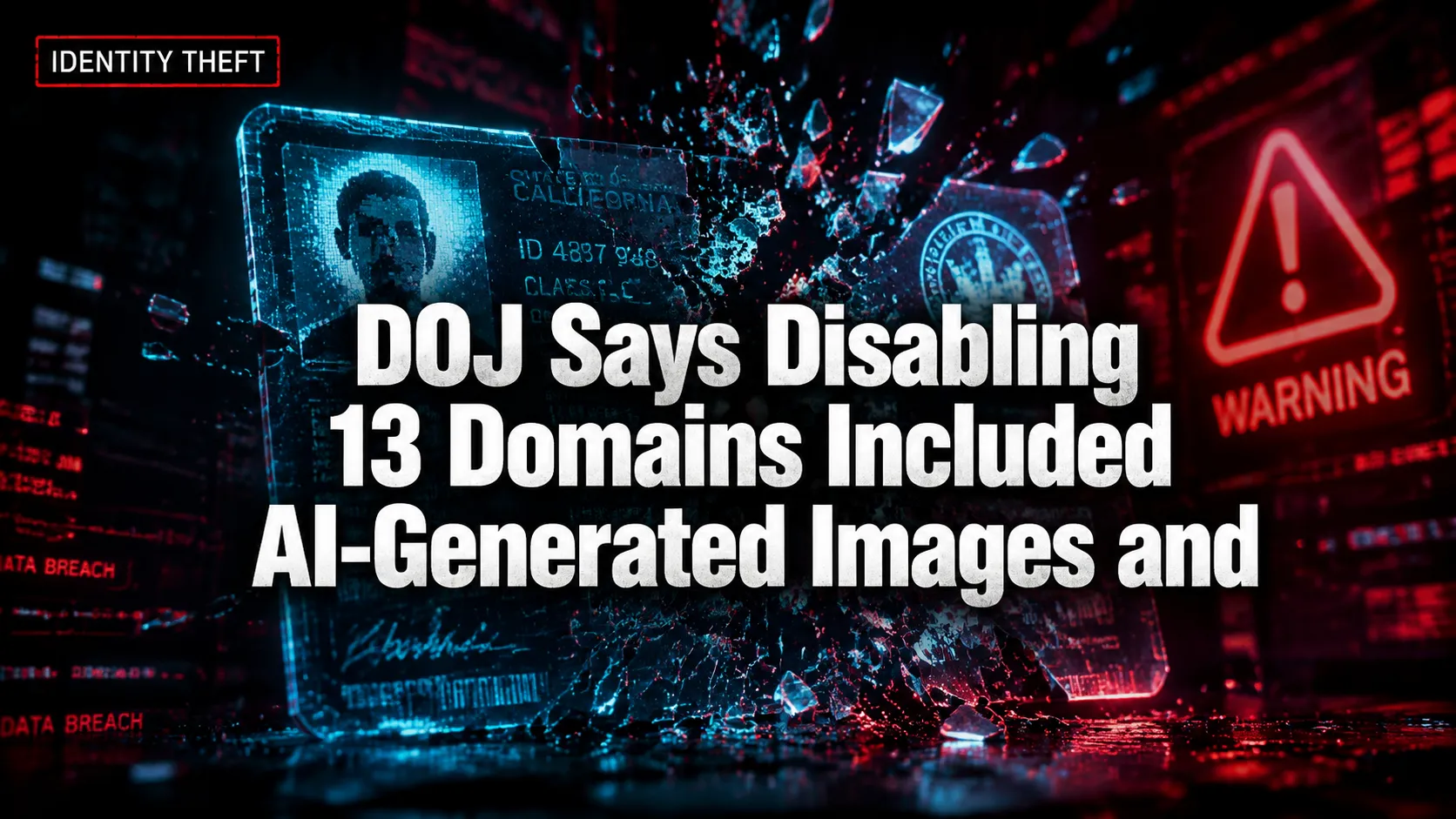 DOJ Says Disabling 13 Domains Included AI-Generated Images and Encrypted Apps in Clearance-Holder Scam
