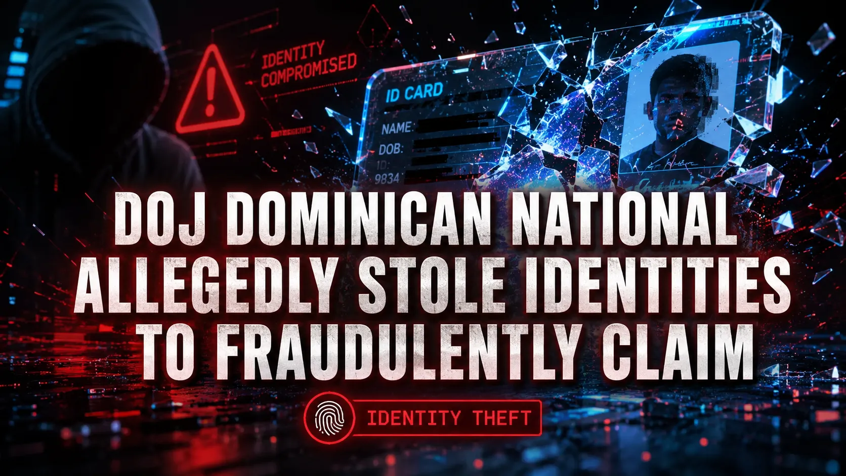 DOJ: Dominican National Allegedly Stole Identities to Fraudulently Claim ~$800,000 in Federal Benefits