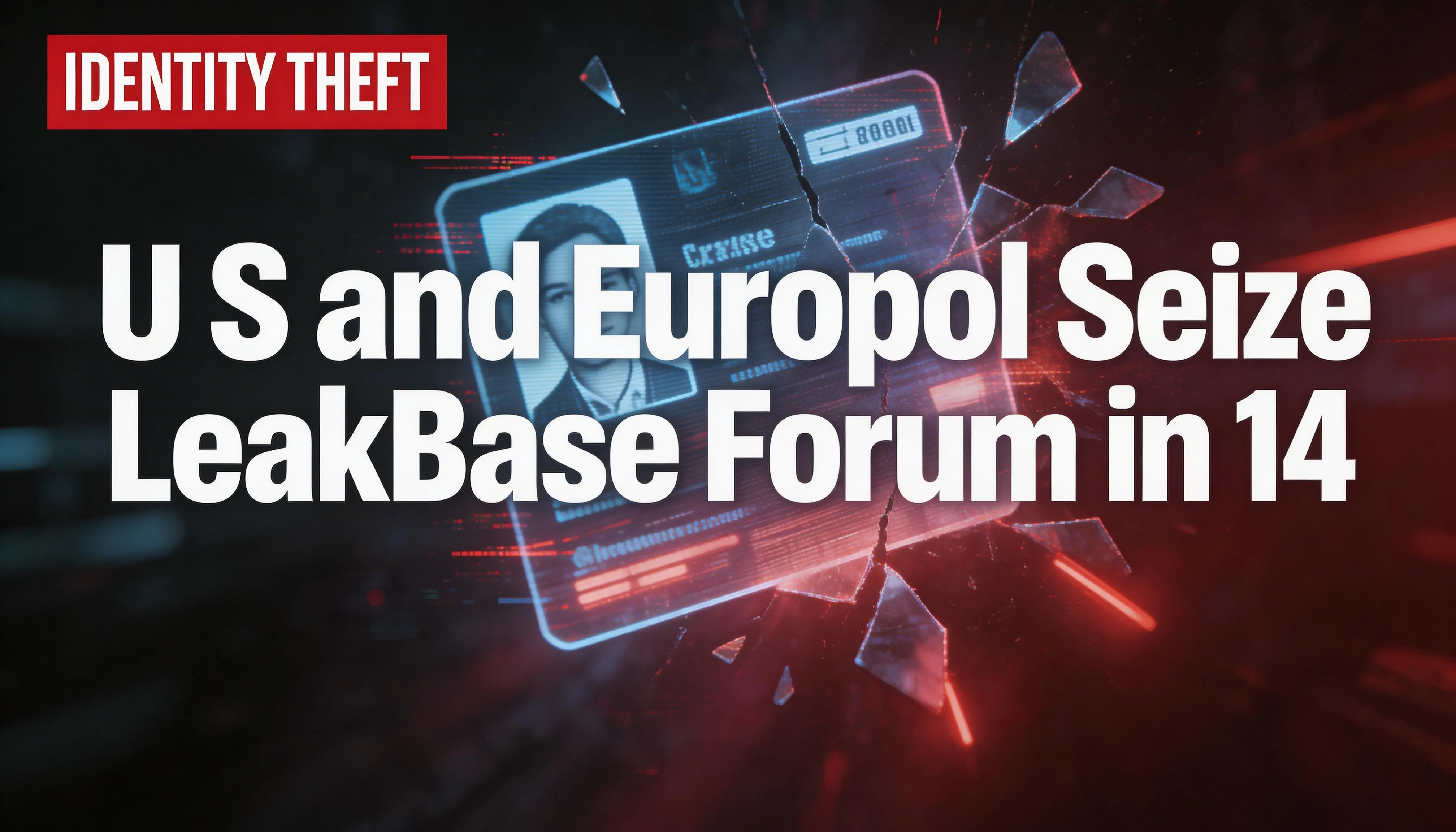 U.S. and Europol Seize LeakBase Forum in 14‑Country Takedown, >140,000 Users